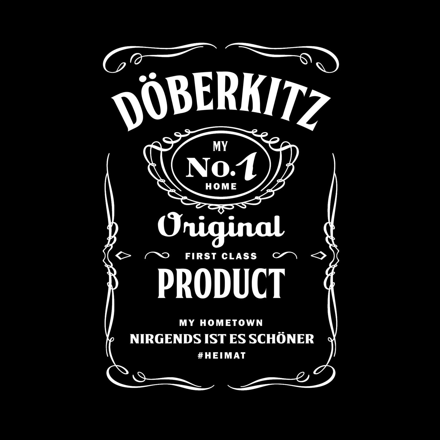 T-Shirt »Jackie« für den Ort »Döberkitz«