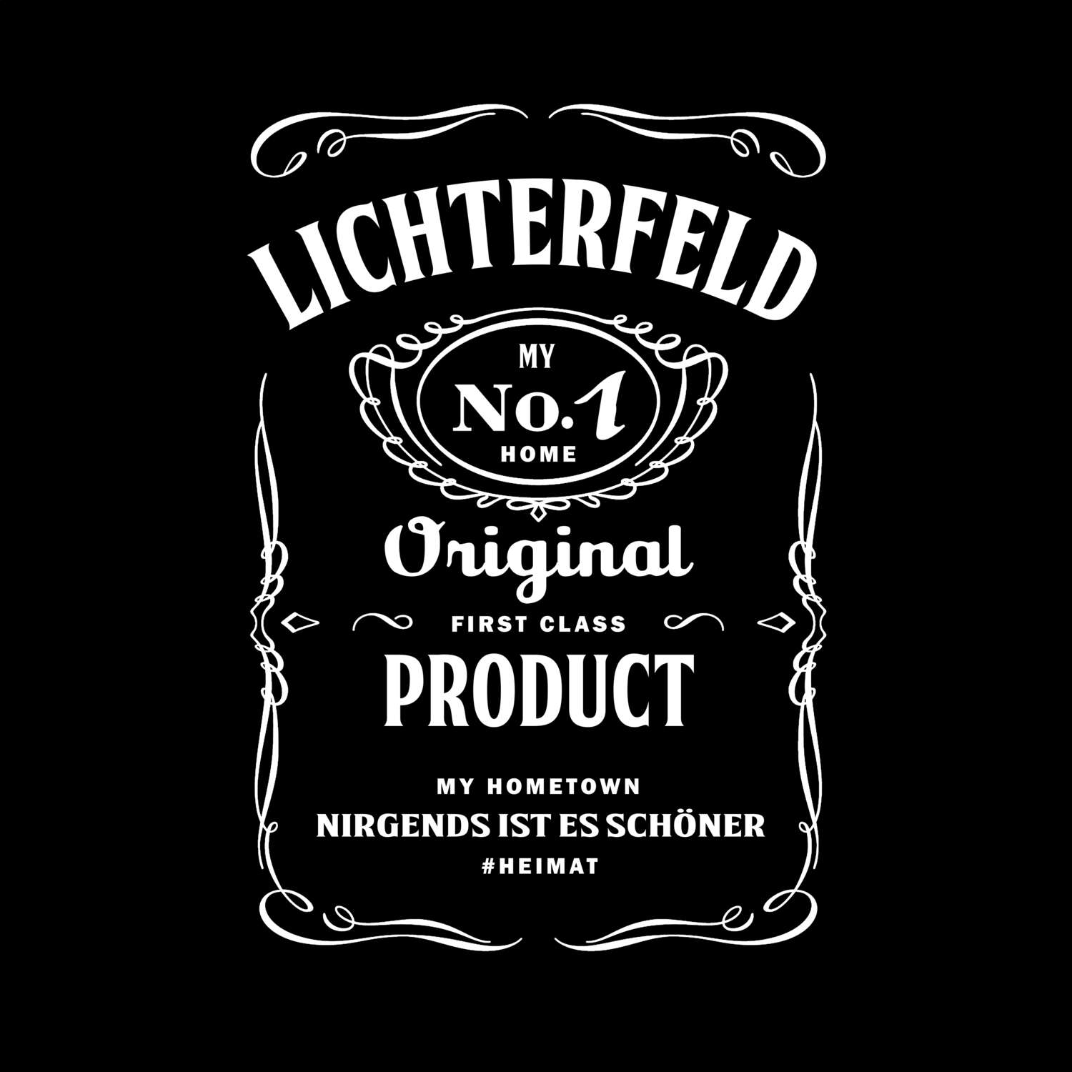 T-Shirt »Jackie« für den Ort »Lichterfeld«