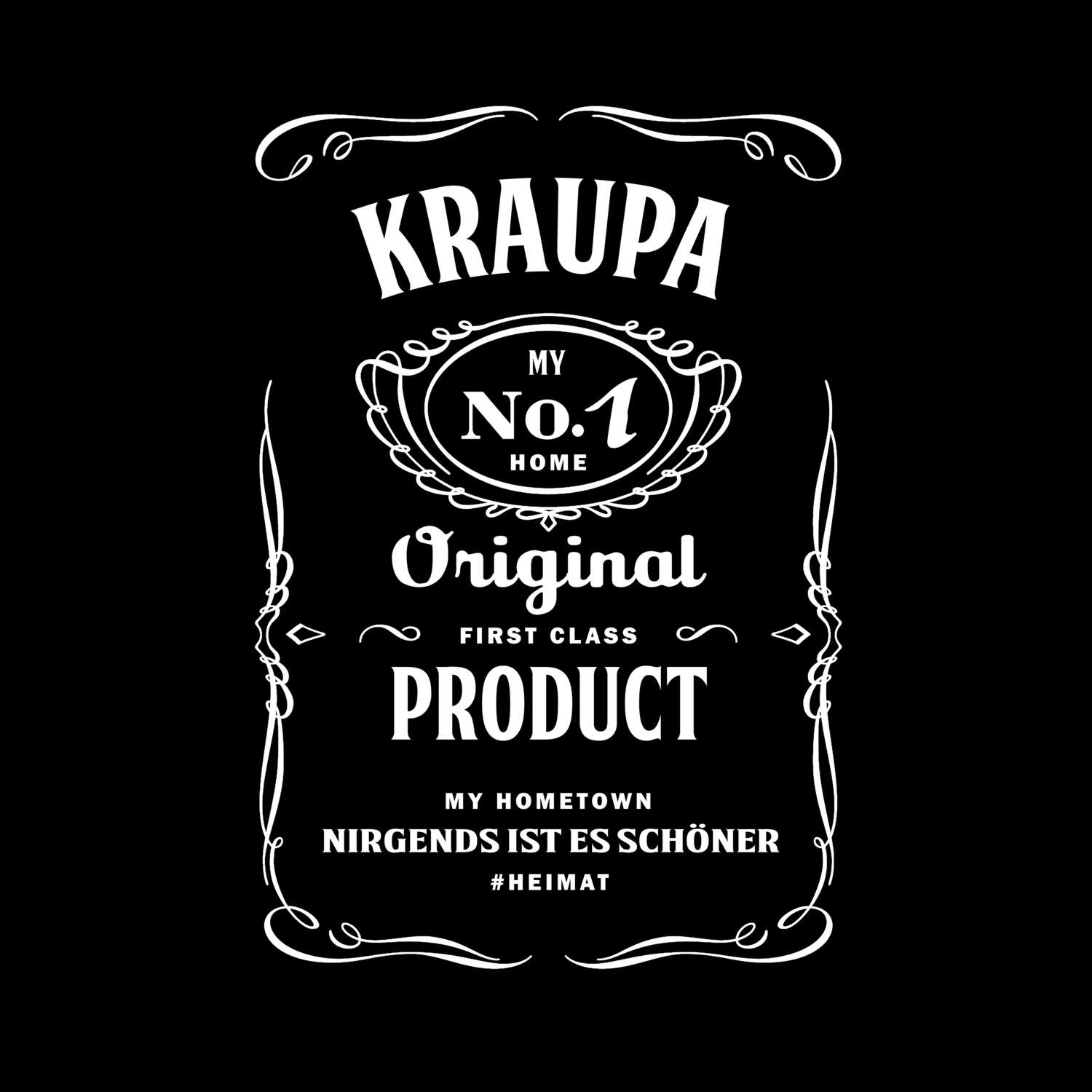 T-Shirt »Jackie« für den Ort »Kraupa«