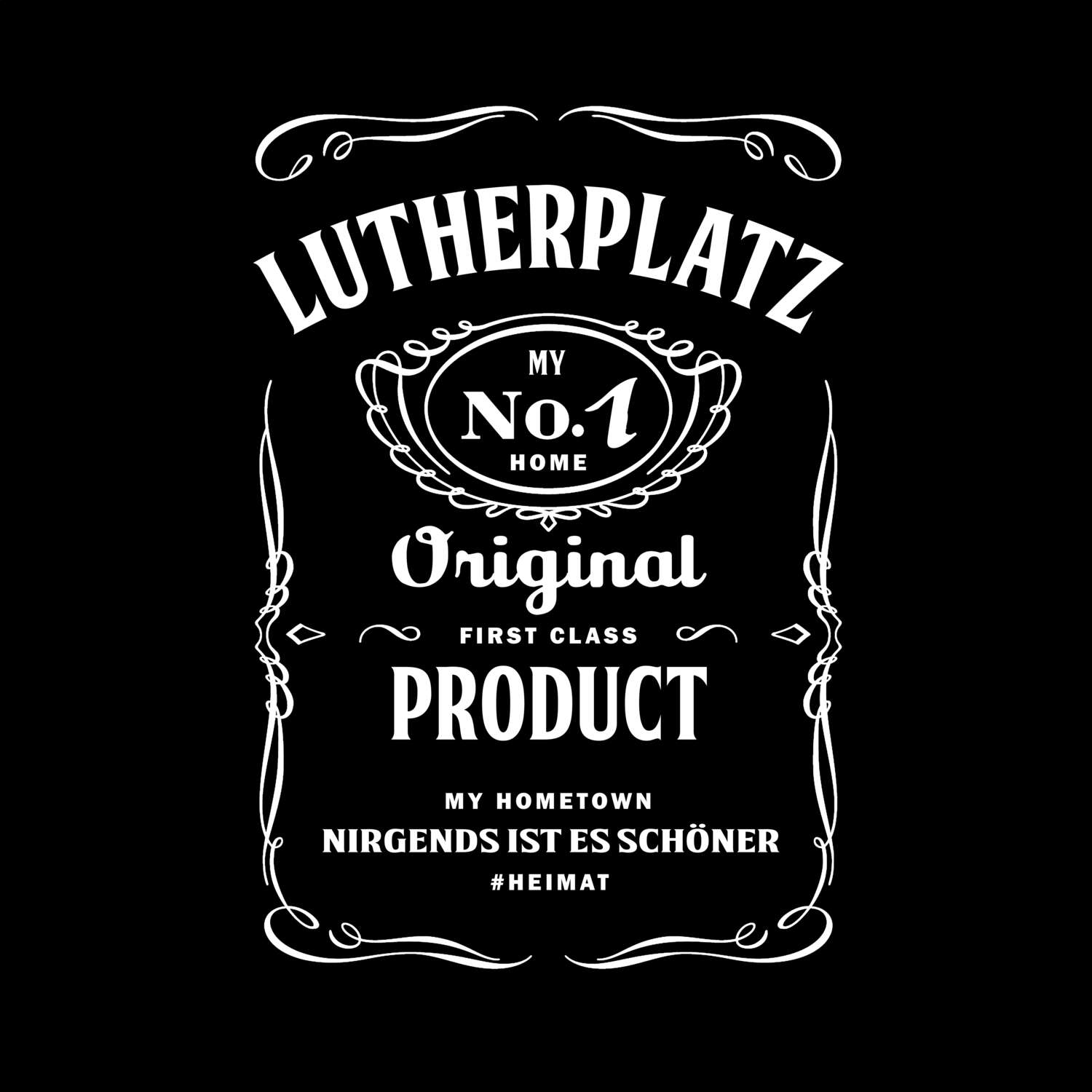 T-Shirt »Jackie« für den Ort »Lutherplatz«