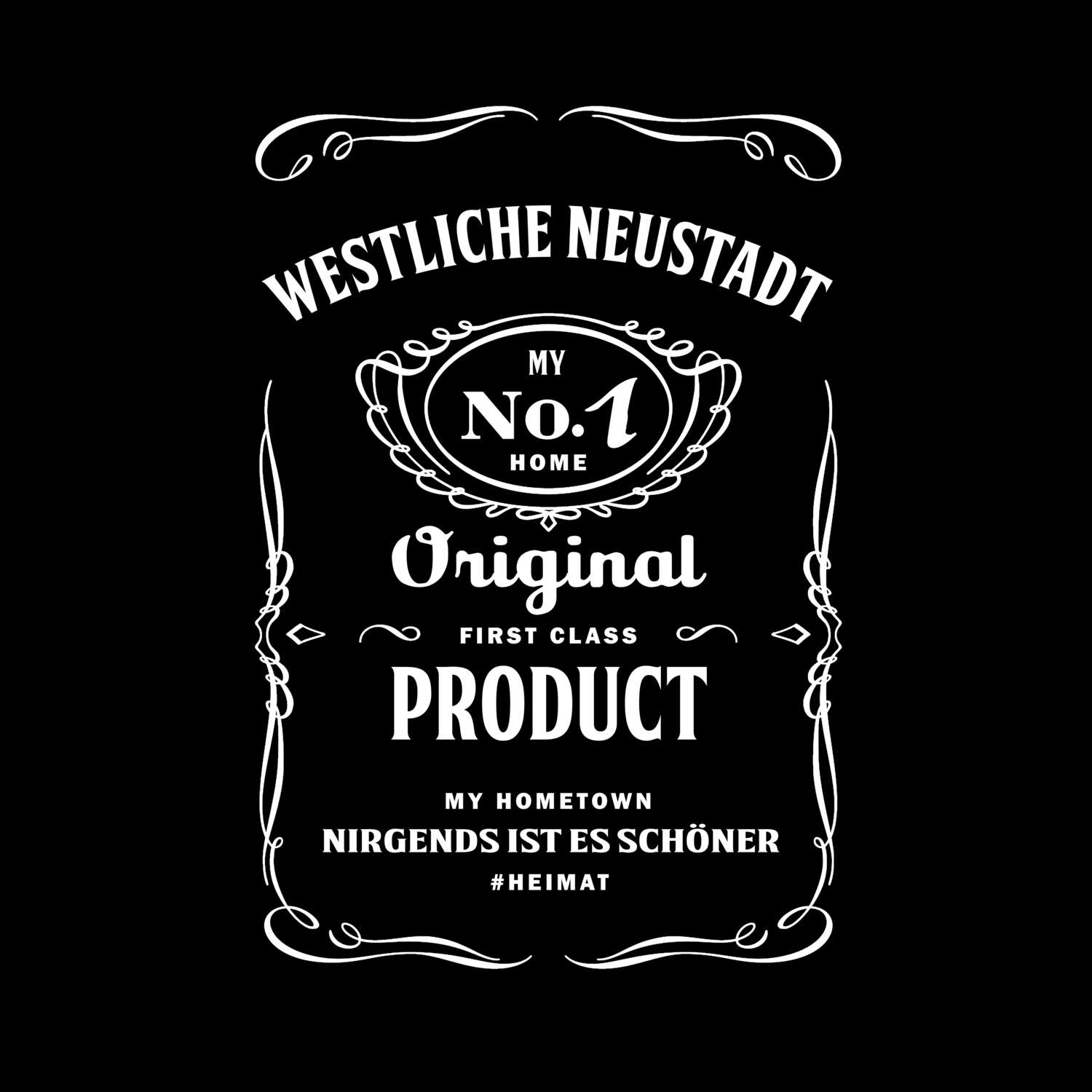 T-Shirt »Jackie« für den Ort »Westliche Neustadt«