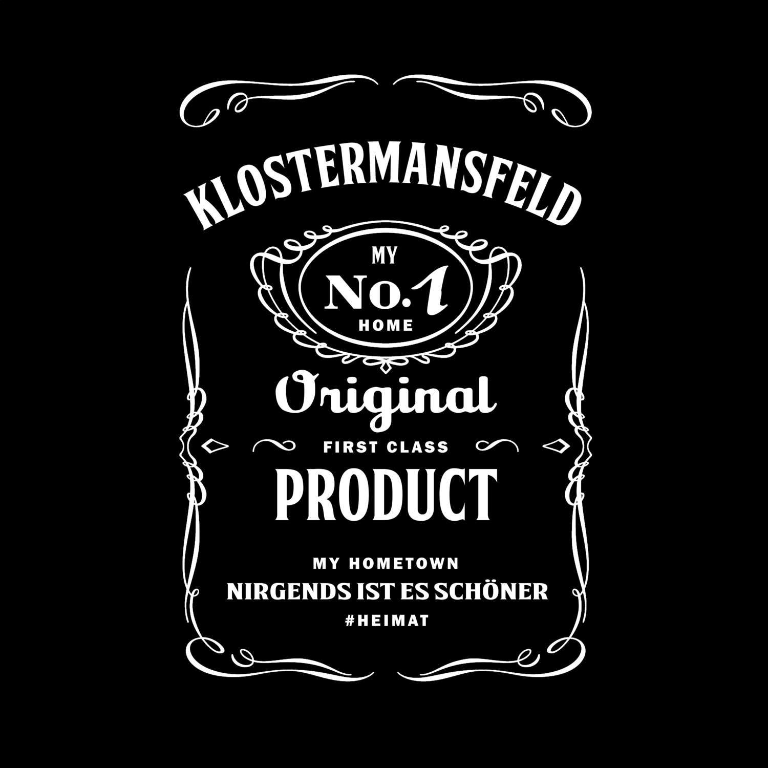 T-Shirt »Jackie« für den Ort »Klostermansfeld«