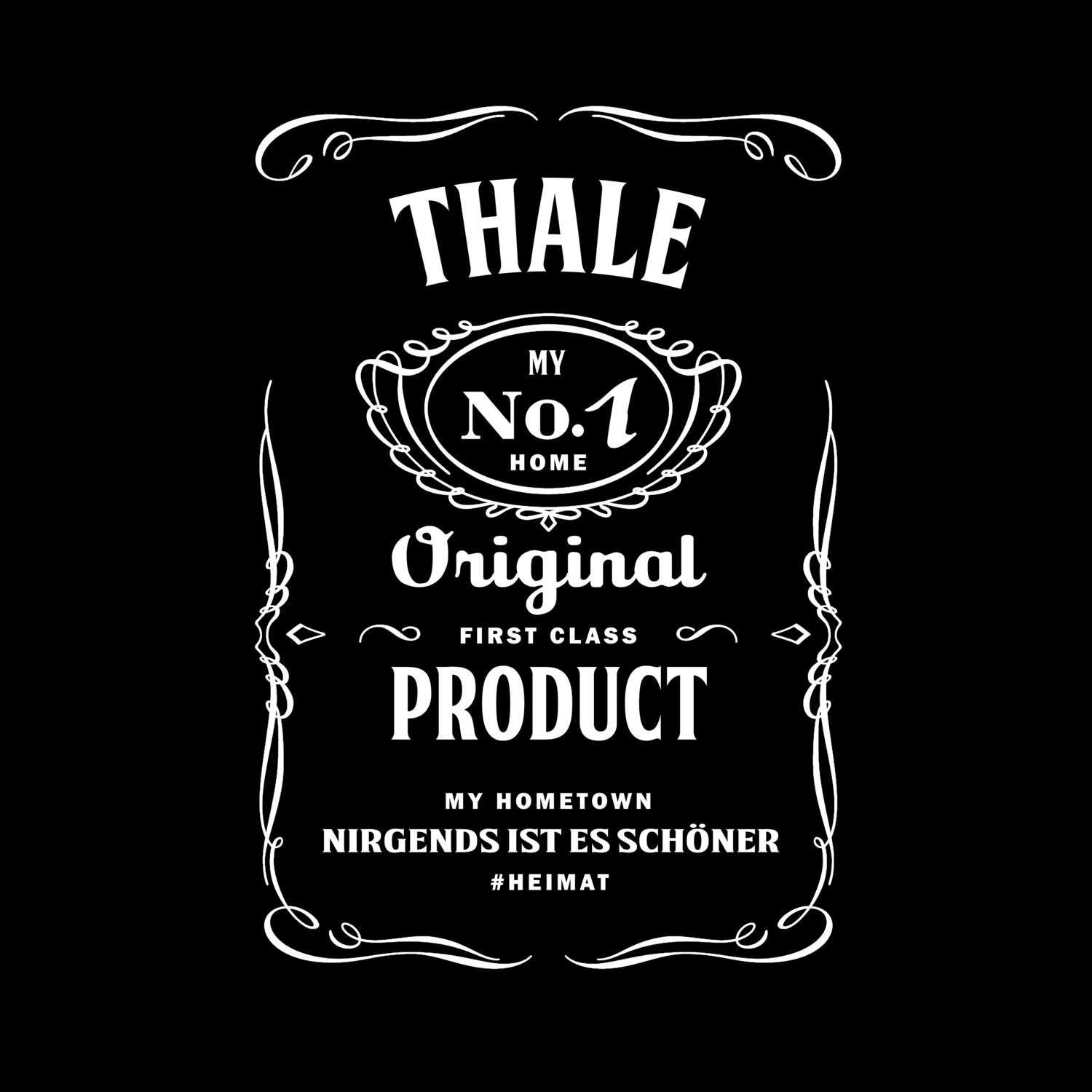 T-Shirt »Jackie« für den Ort »Thale«