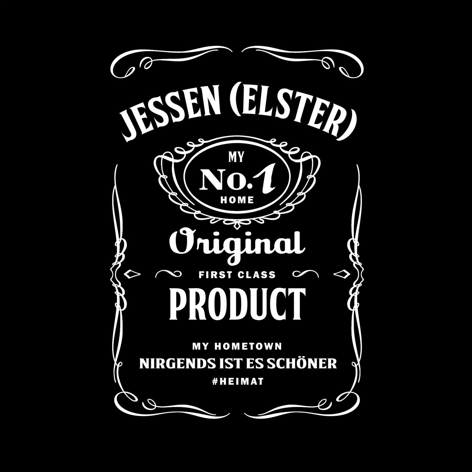 T-Shirt »Jackie« für den Ort »Jessen (Elster)«