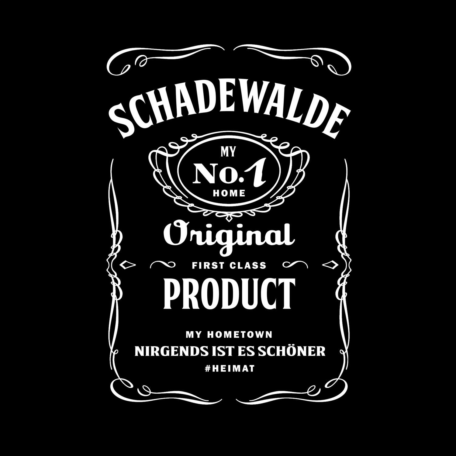 T-Shirt »Jackie« für den Ort »Schadewalde«