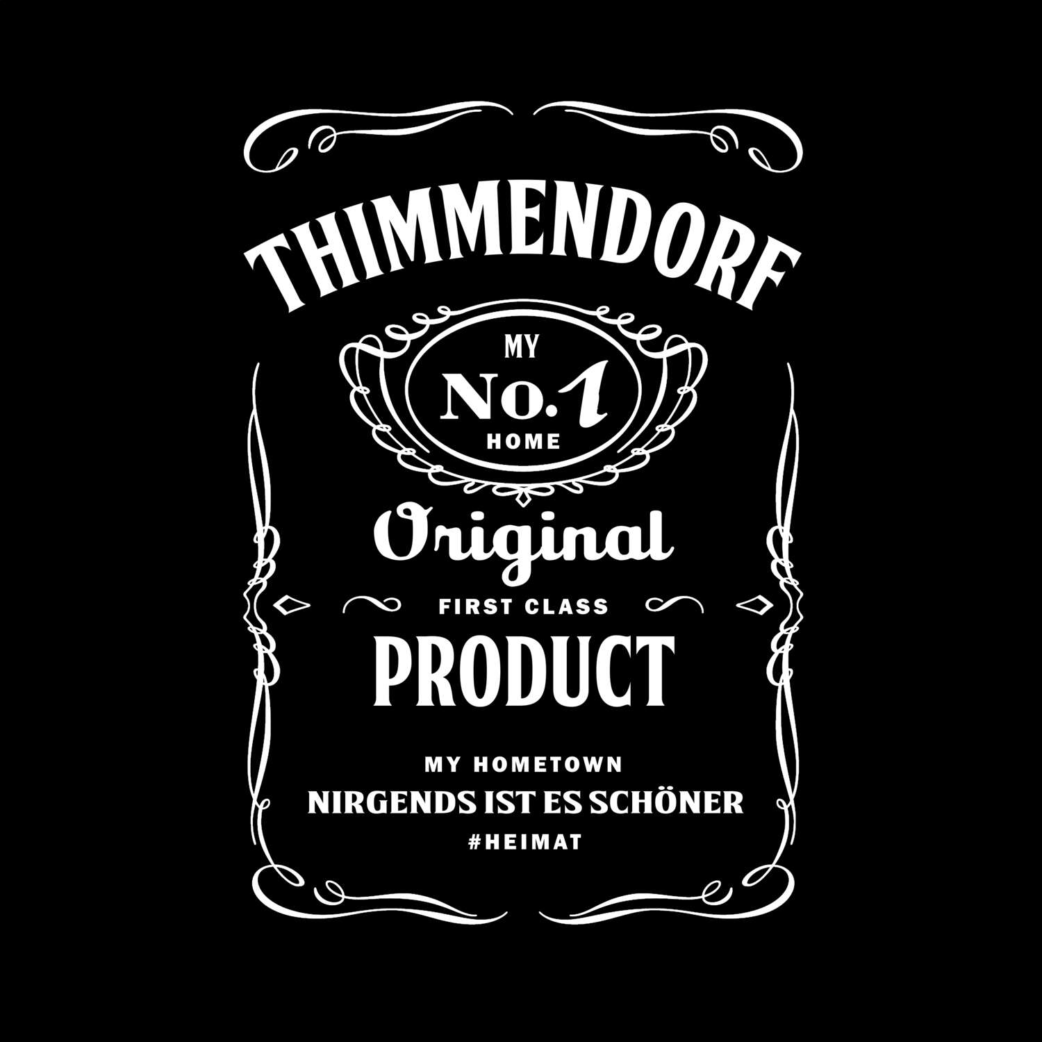 T-Shirt »Jackie« für den Ort »Thimmendorf«