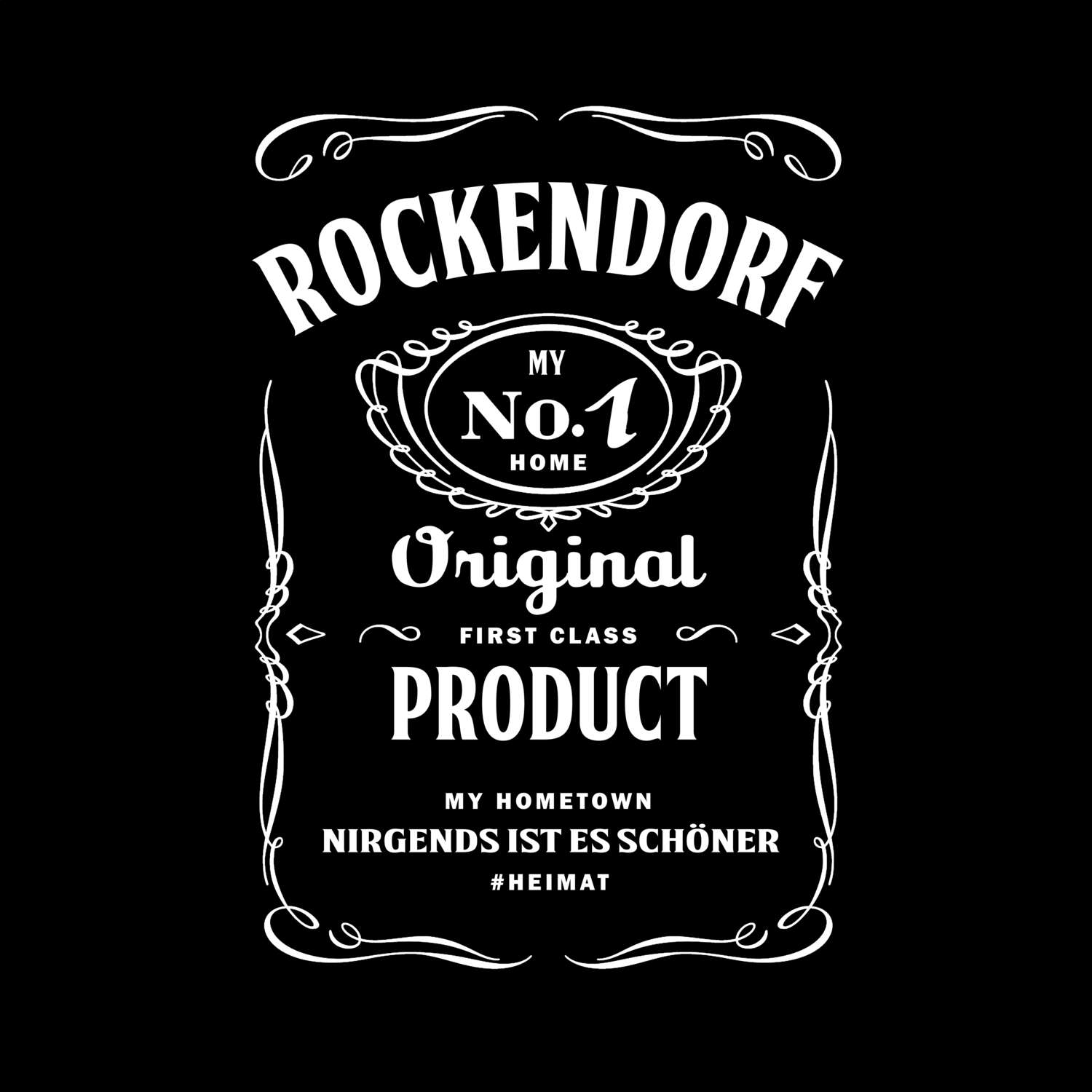 T-Shirt »Jackie« für den Ort »Rockendorf«