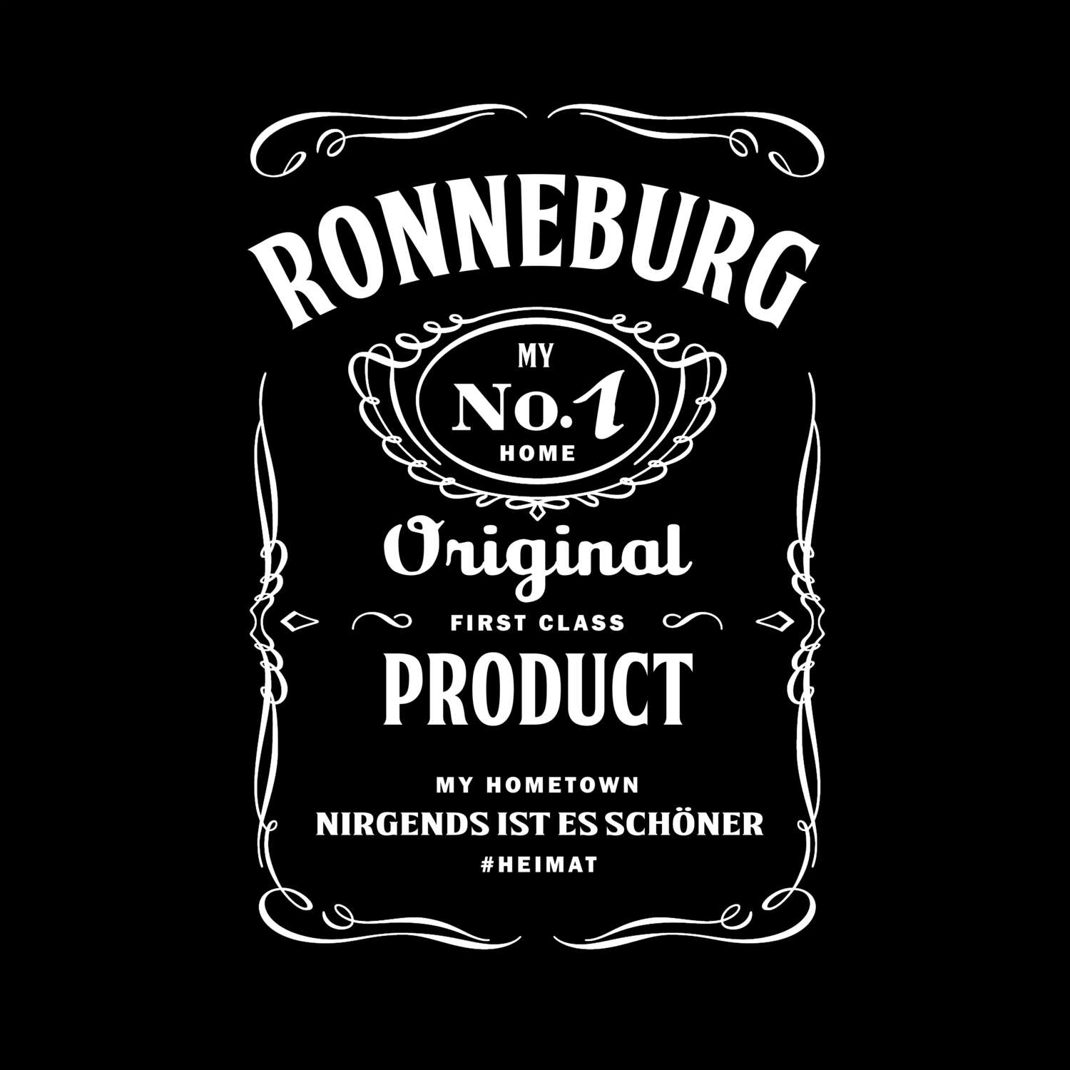 T-Shirt »Jackie« für den Ort »Ronneburg«