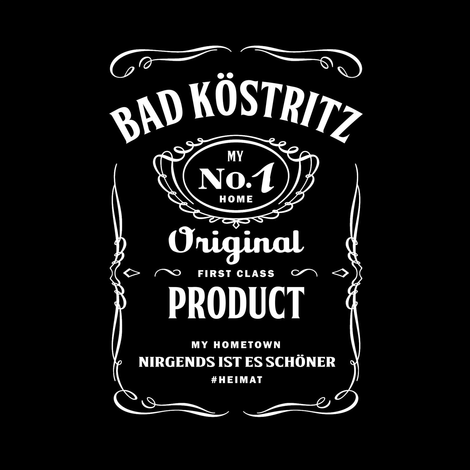 T-Shirt »Jackie« für den Ort »Bad Köstritz«