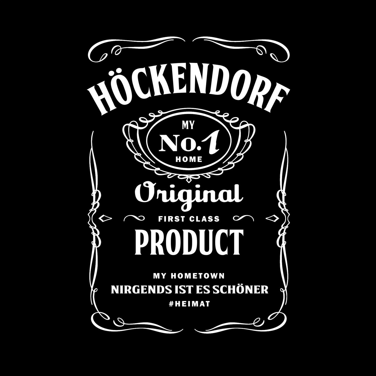 T-Shirt »Jackie« für den Ort »Höckendorf«