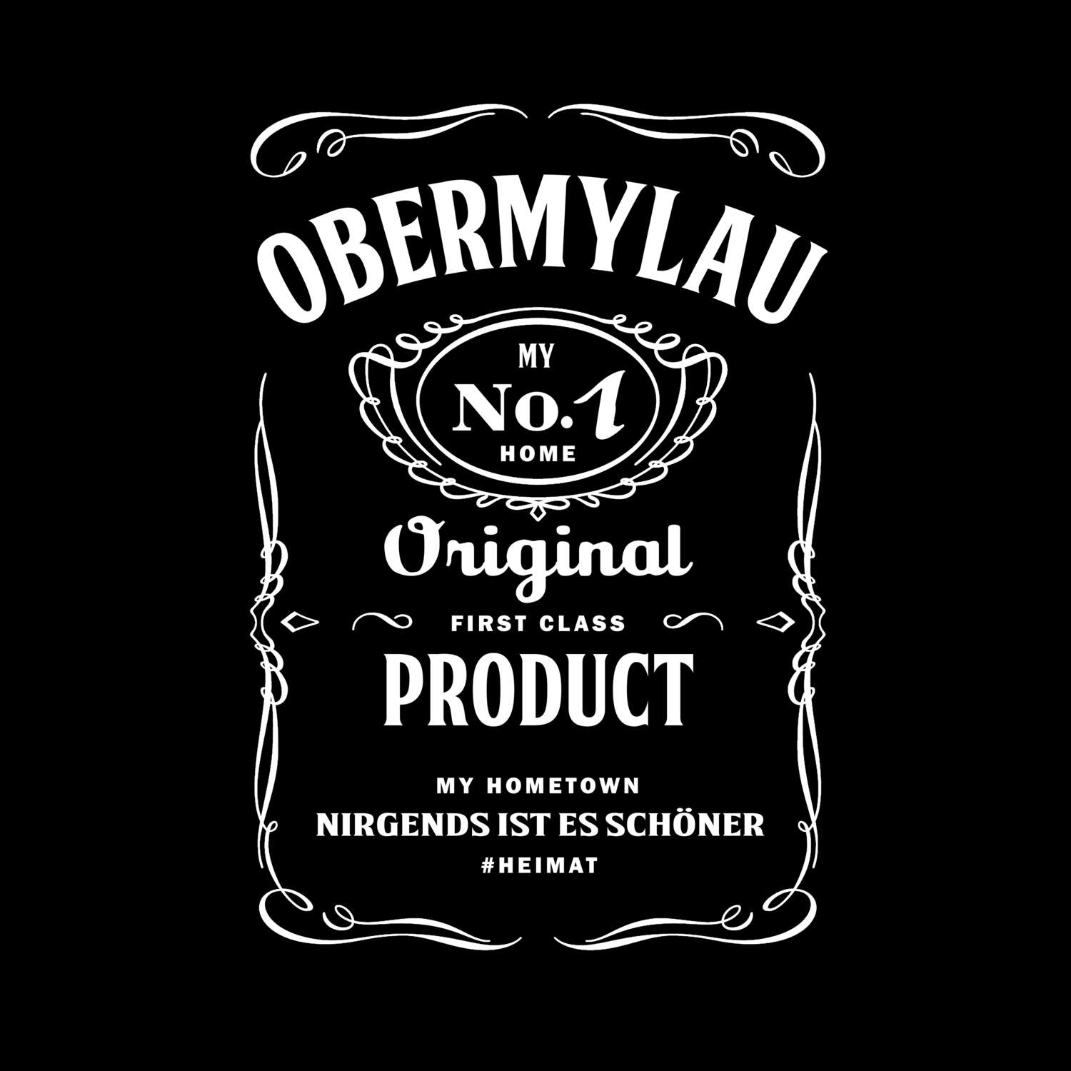 T-Shirt »Jackie« für den Ort »Obermylau«