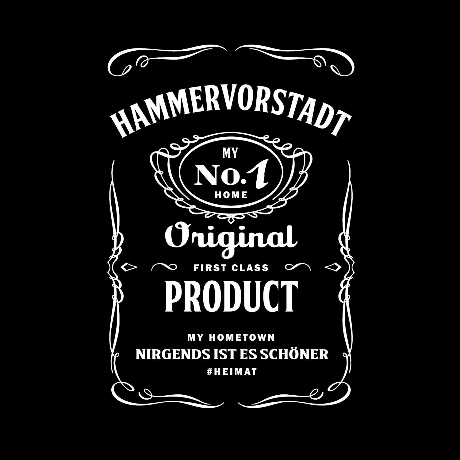 T-Shirt »Jackie« für den Ort »Hammervorstadt«