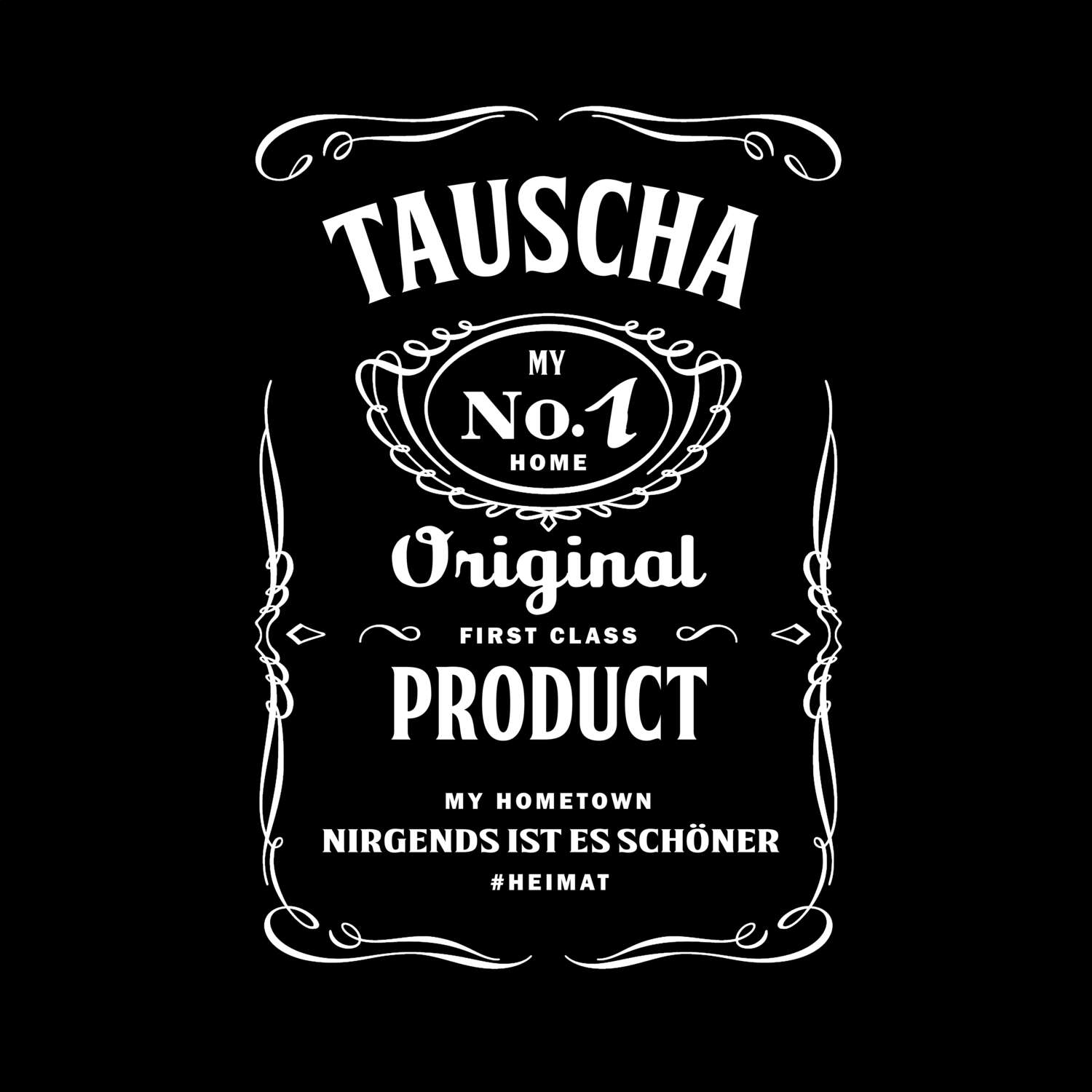 T-Shirt »Jackie« für den Ort »Tauscha«