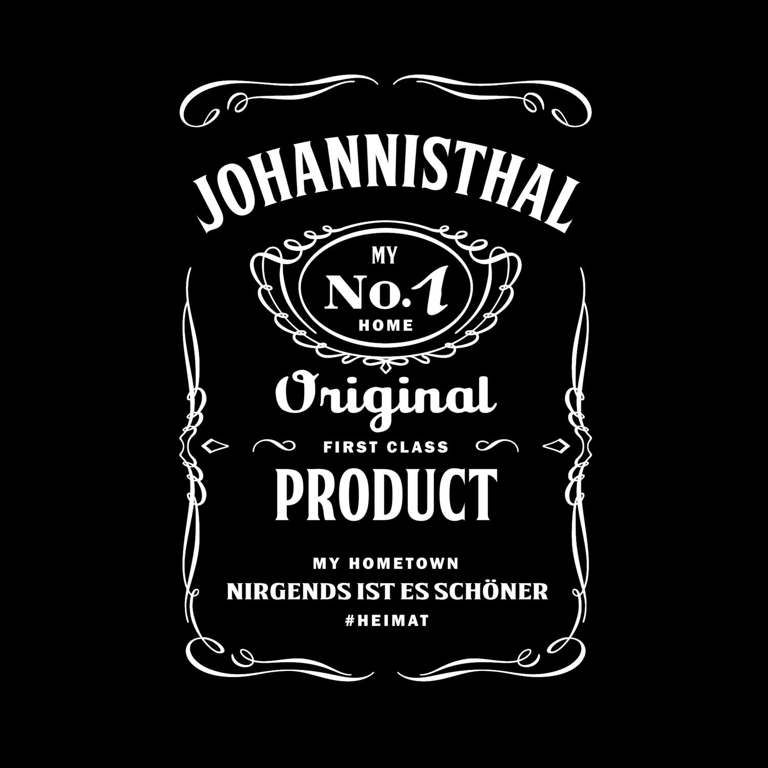 T-Shirt »Jackie« für den Ort »Johannisthal«