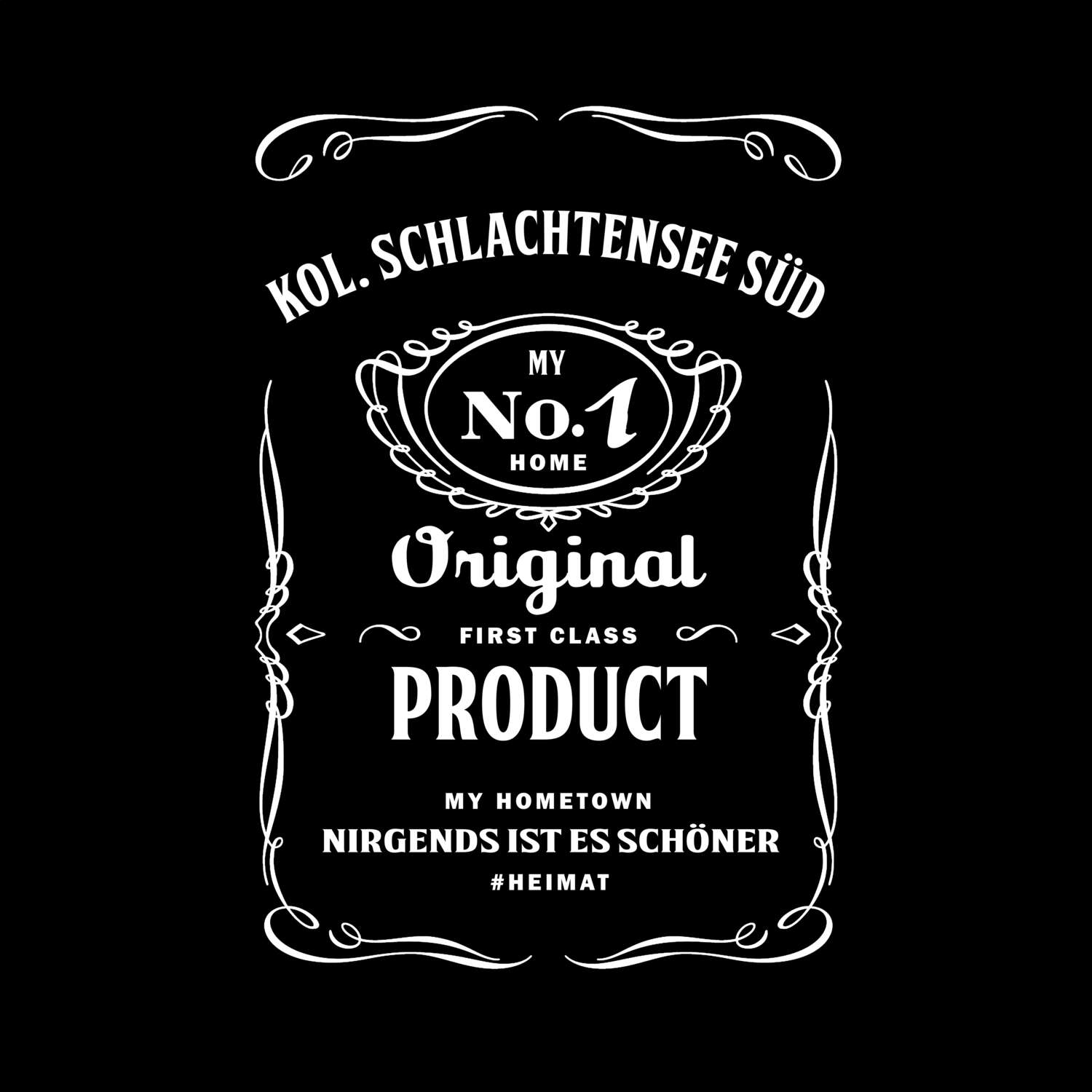 T-Shirt »Jackie« für den Ort »Kol. Schlachtensee Süd«