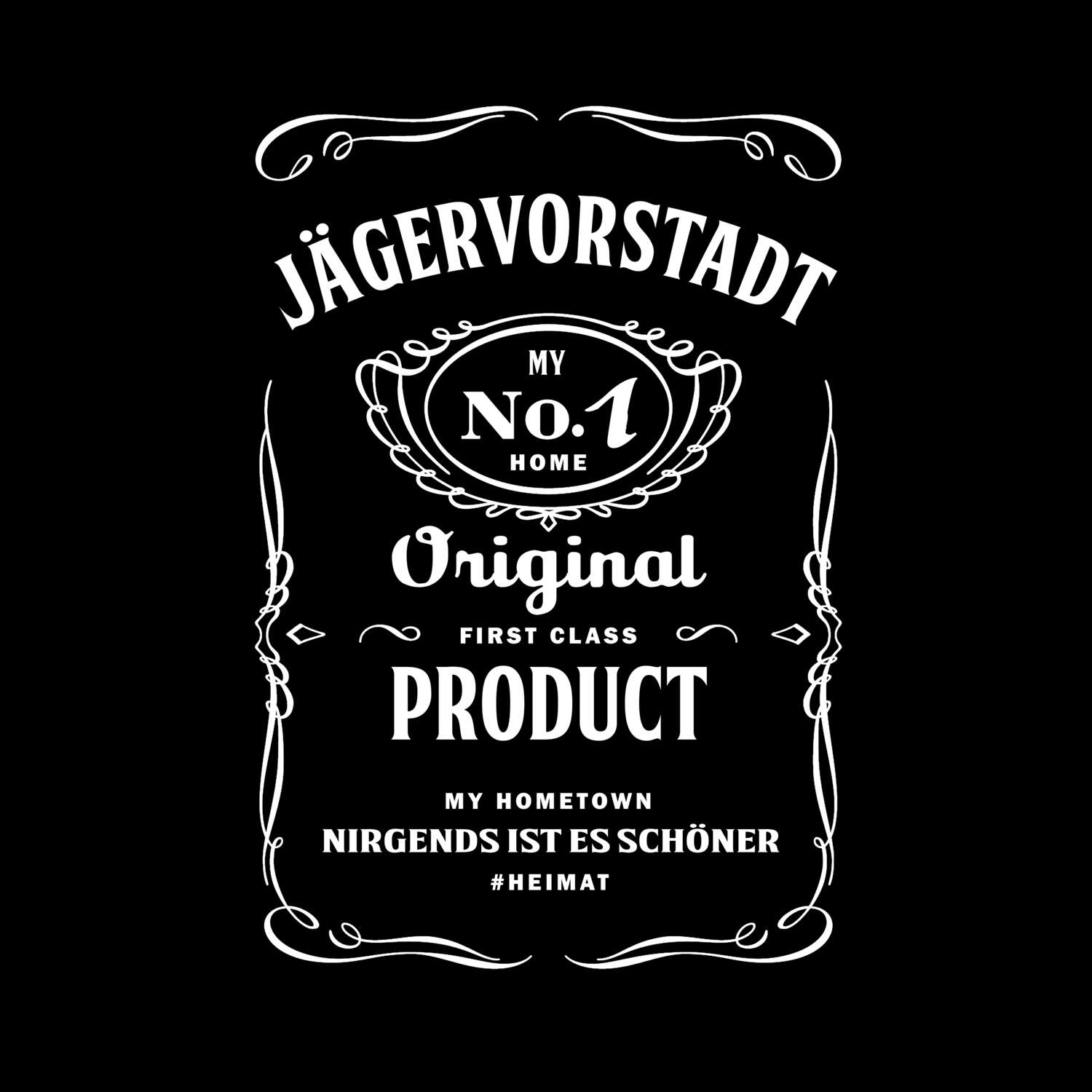 T-Shirt »Jackie« für den Ort »Jägervorstadt«