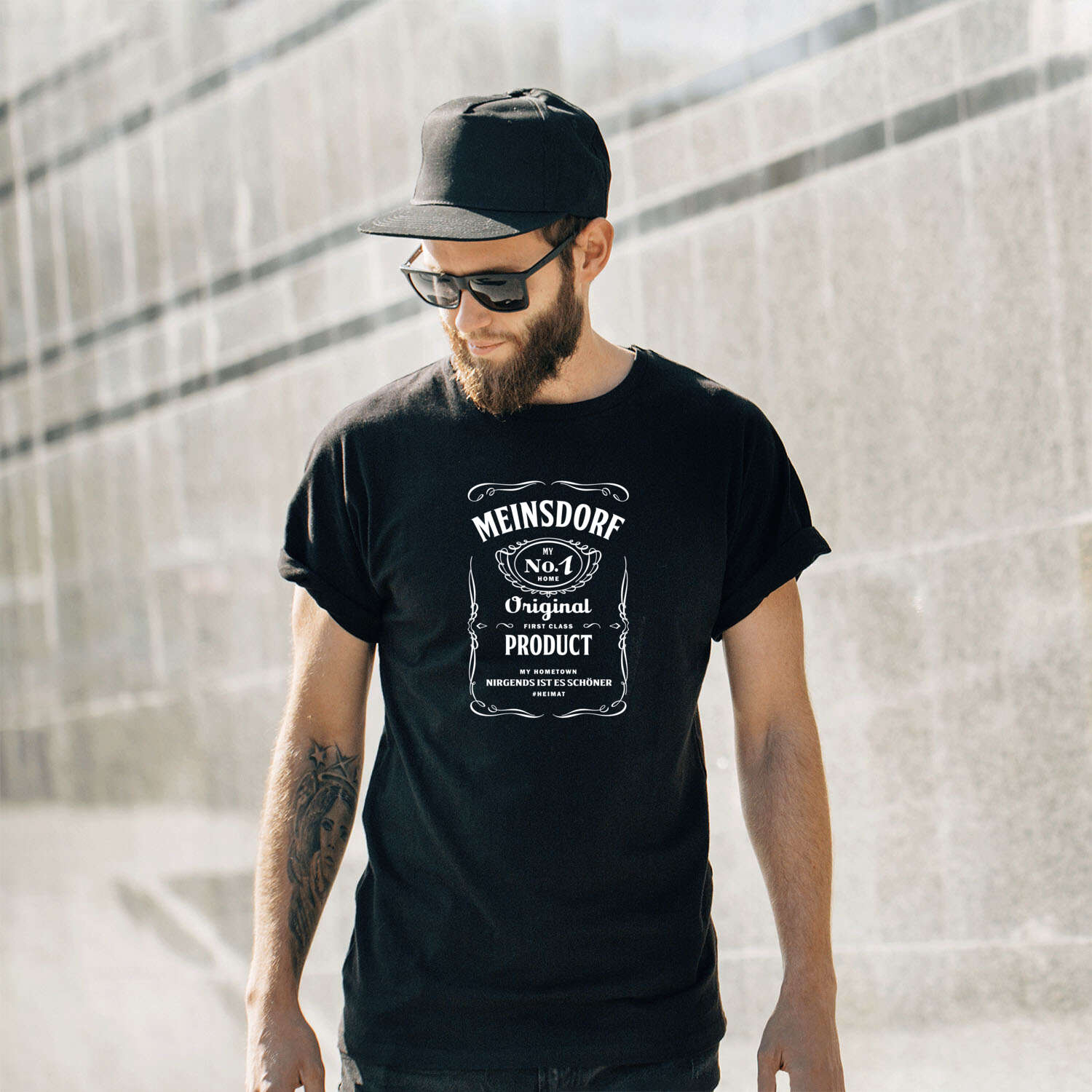 T-Shirt »Jackie« für den Ort »Meinsdorf«