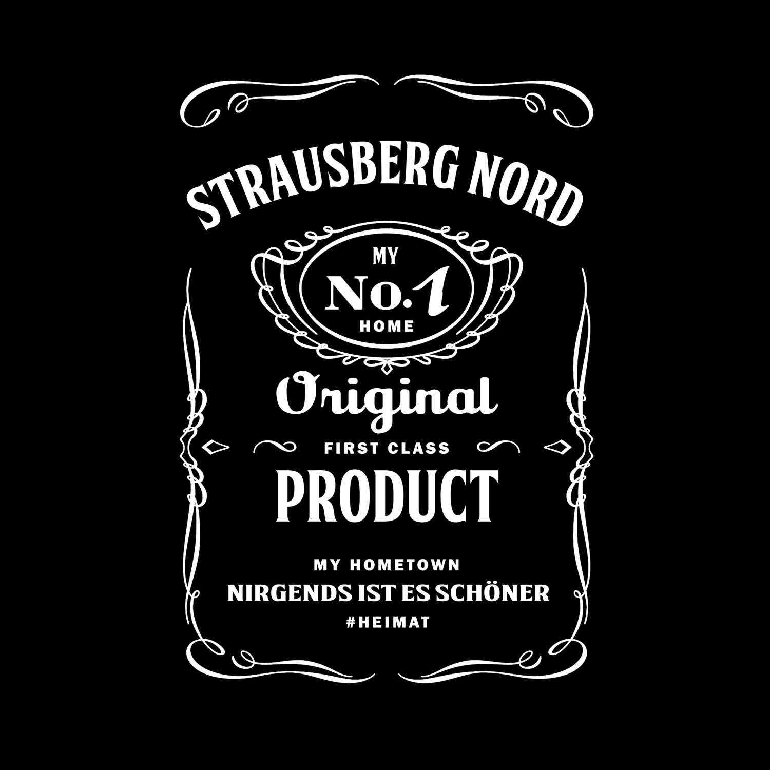 T-Shirt »Jackie« für den Ort »Strausberg Nord«