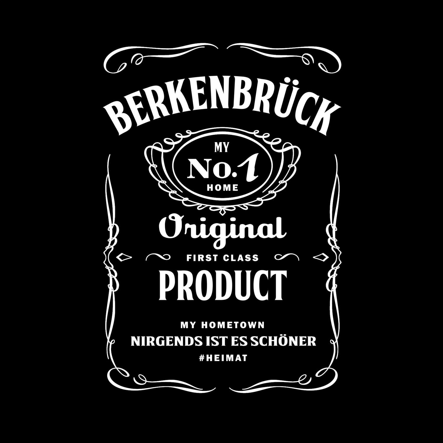 T-Shirt »Jackie« für den Ort »Berkenbrück«