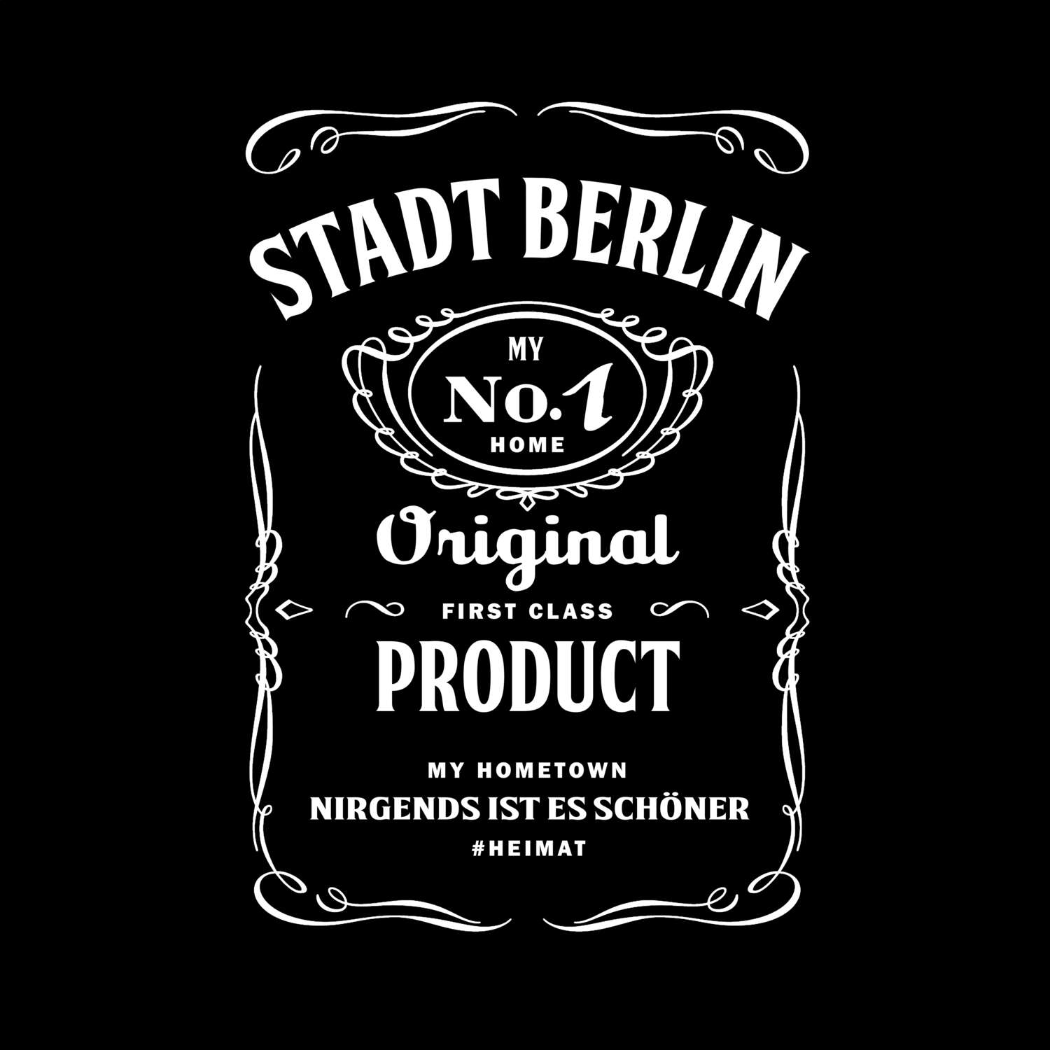 T-Shirt »Jackie« für den Ort »Stadt Berlin«