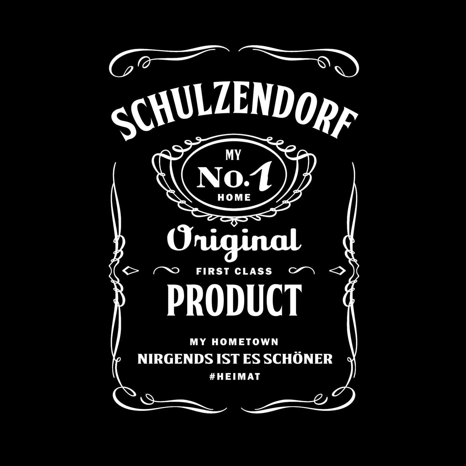 T-Shirt »Jackie« für den Ort »Schulzendorf«