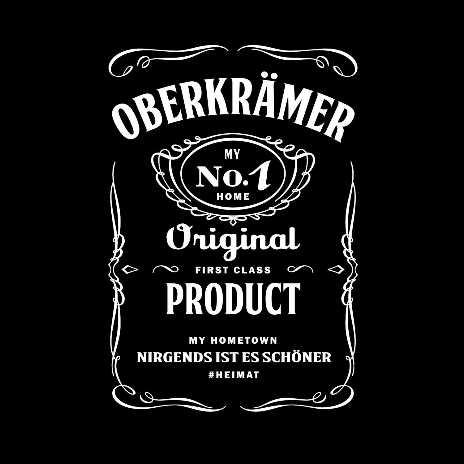 T-Shirt »Jackie« für den Ort »Oberkrämer«