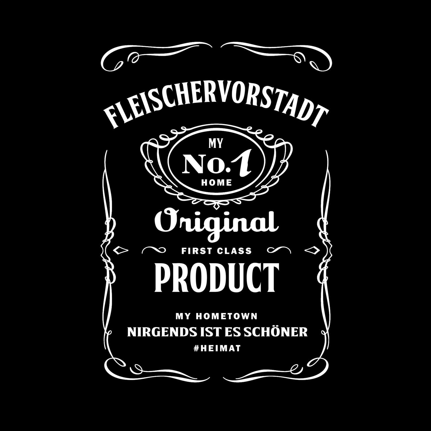 T-Shirt »Jackie« für den Ort »Fleischervorstadt«