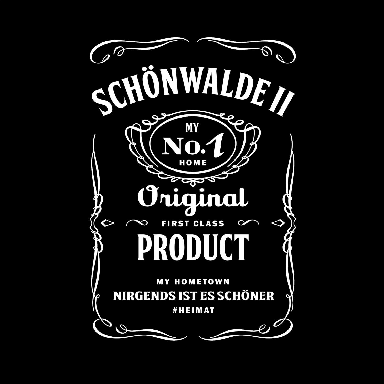 T-Shirt »Jackie« für den Ort »Schönwalde II«