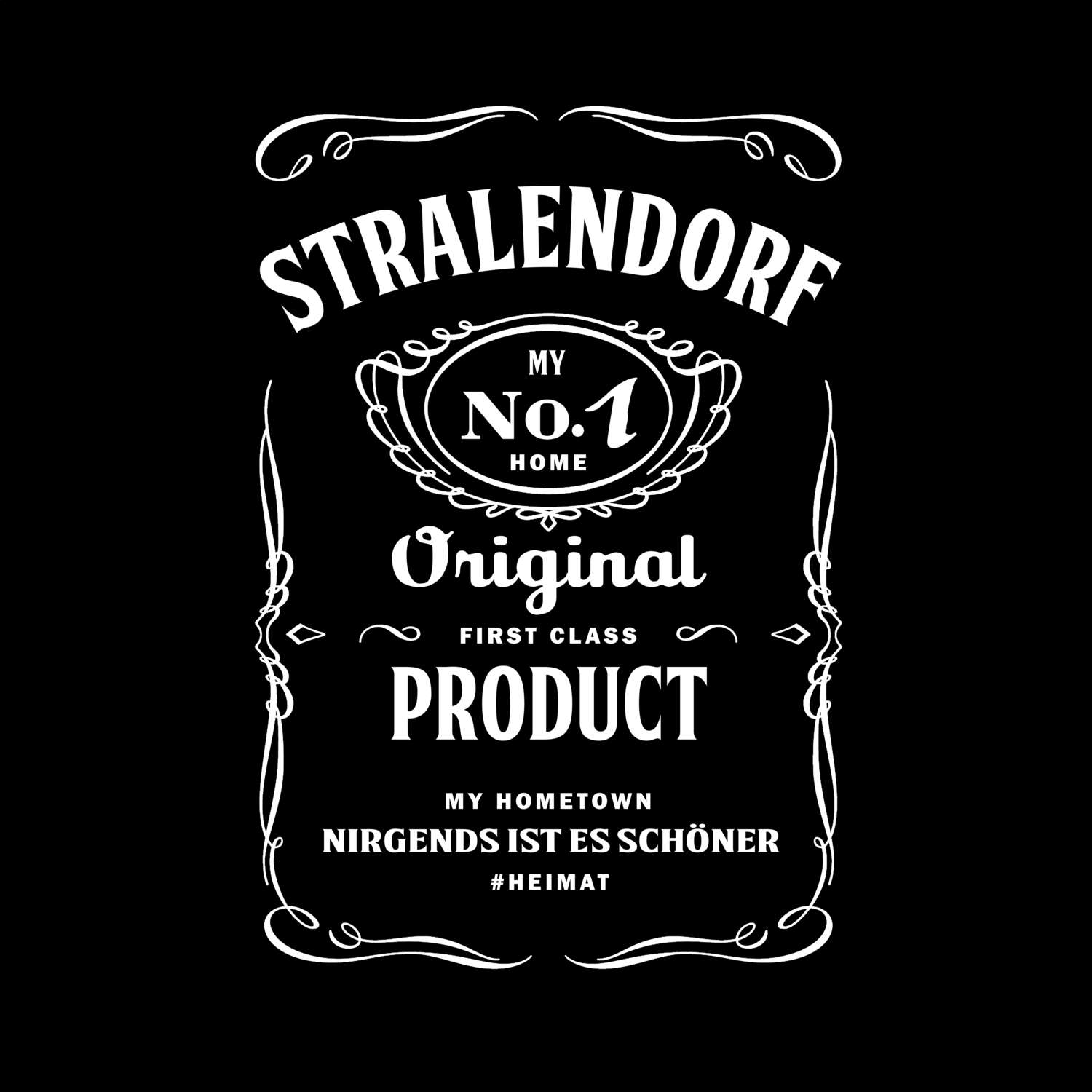 T-Shirt »Jackie« für den Ort »Stralendorf«