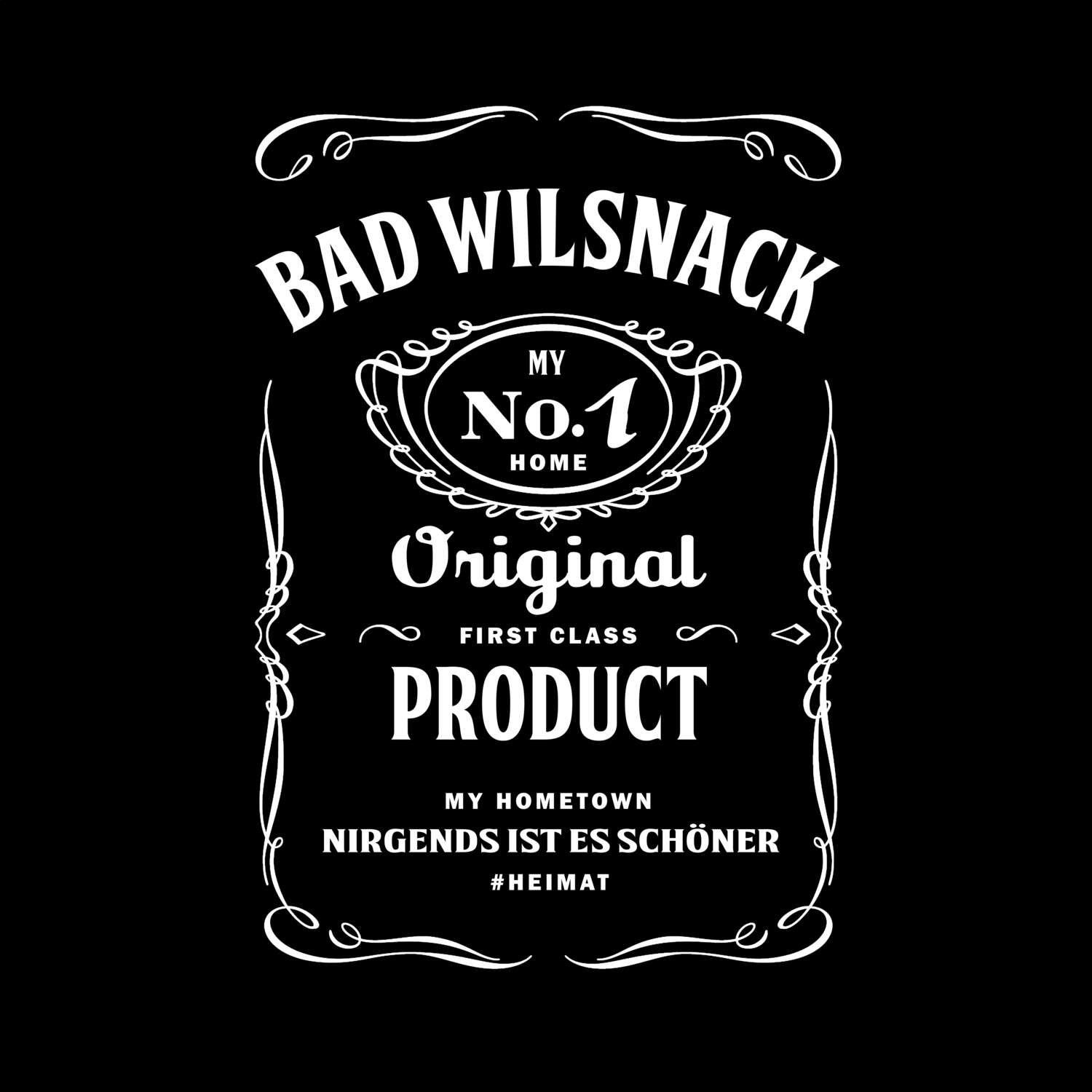 T-Shirt »Jackie« für den Ort »Bad Wilsnack«