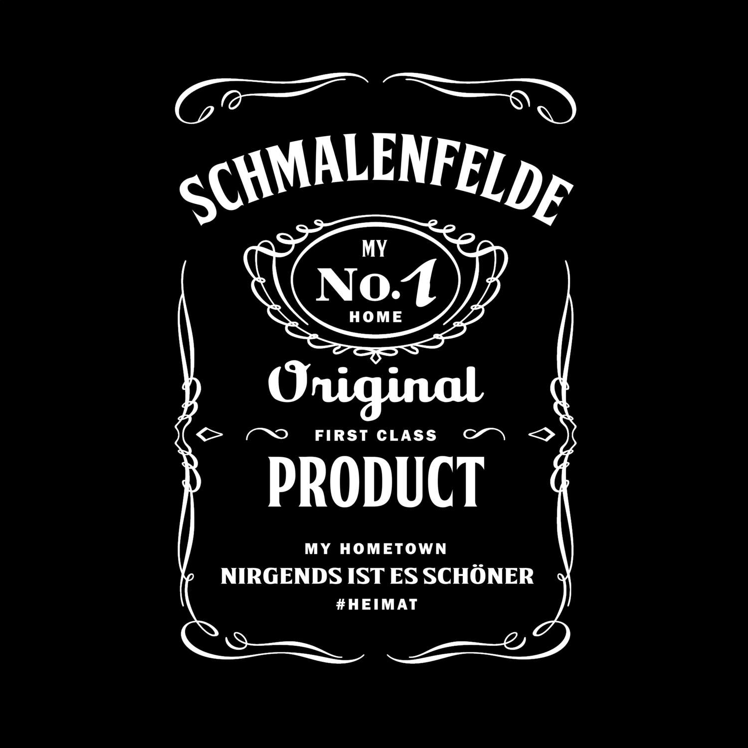 T-Shirt »Jackie« für den Ort »Schmalenfelde«