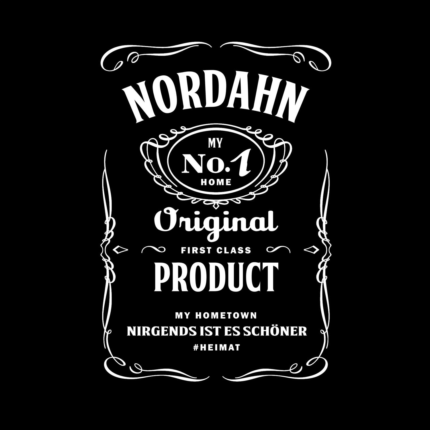 T-Shirt »Jackie« für den Ort »Nordahn«