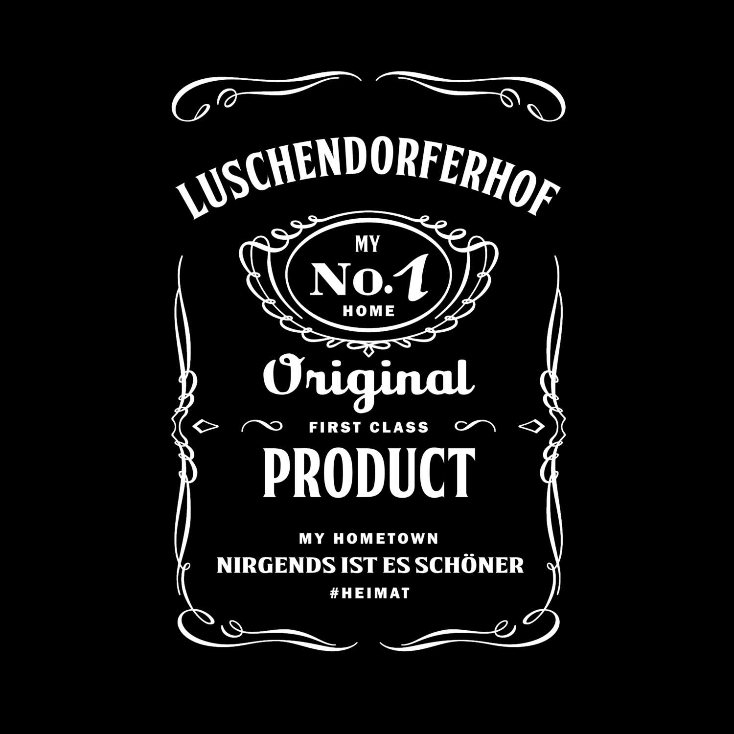 T-Shirt »Jackie« für den Ort »Luschendorferhof«