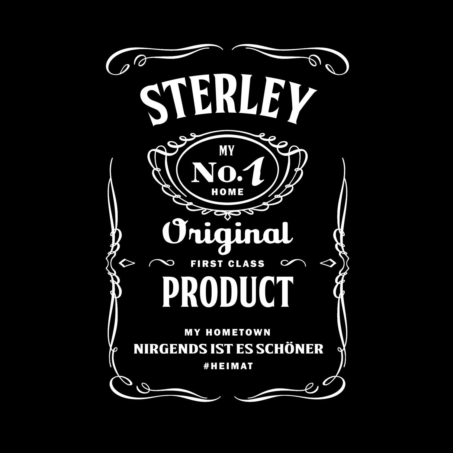 T-Shirt »Jackie« für den Ort »Sterley«