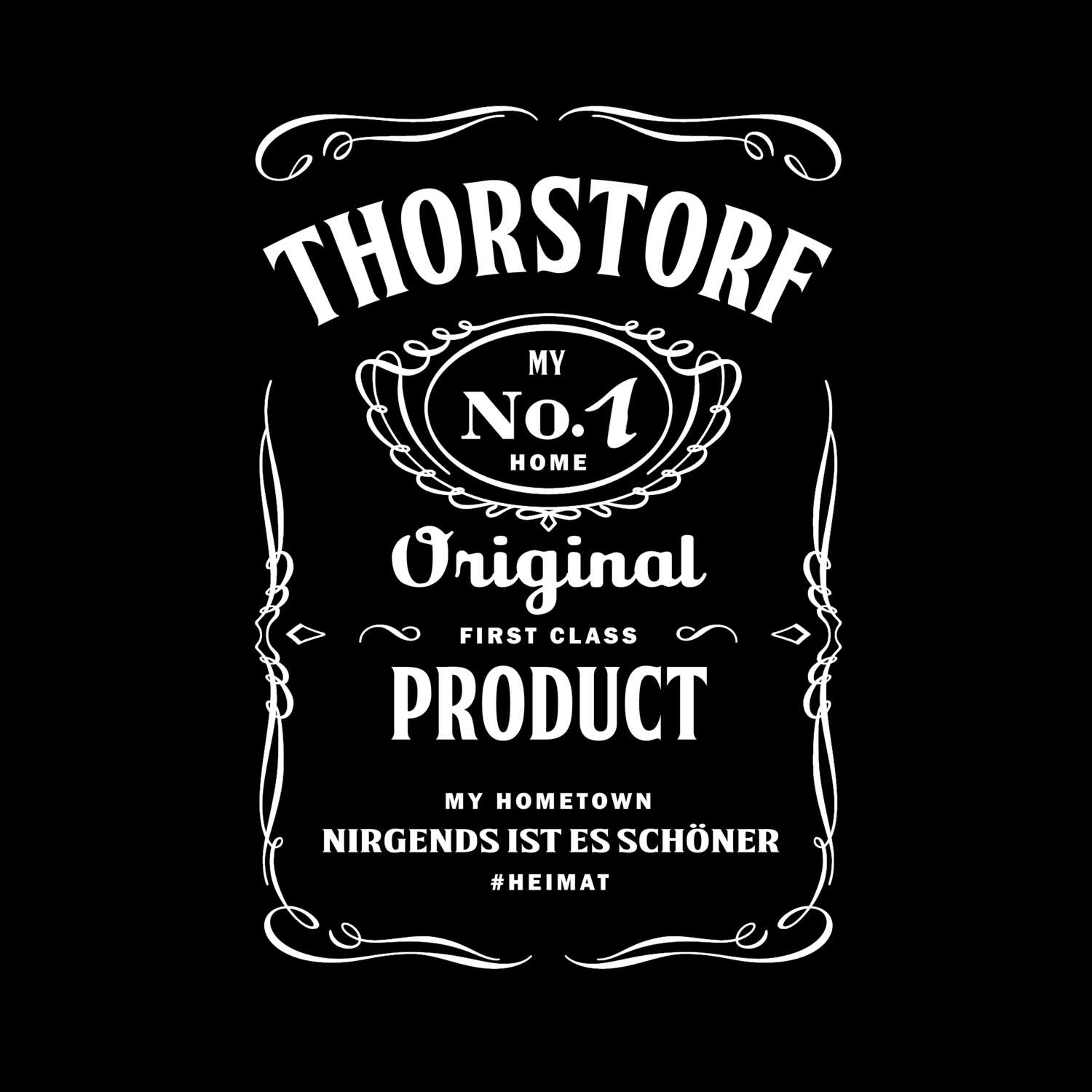 T-Shirt »Jackie« für den Ort »Thorstorf«