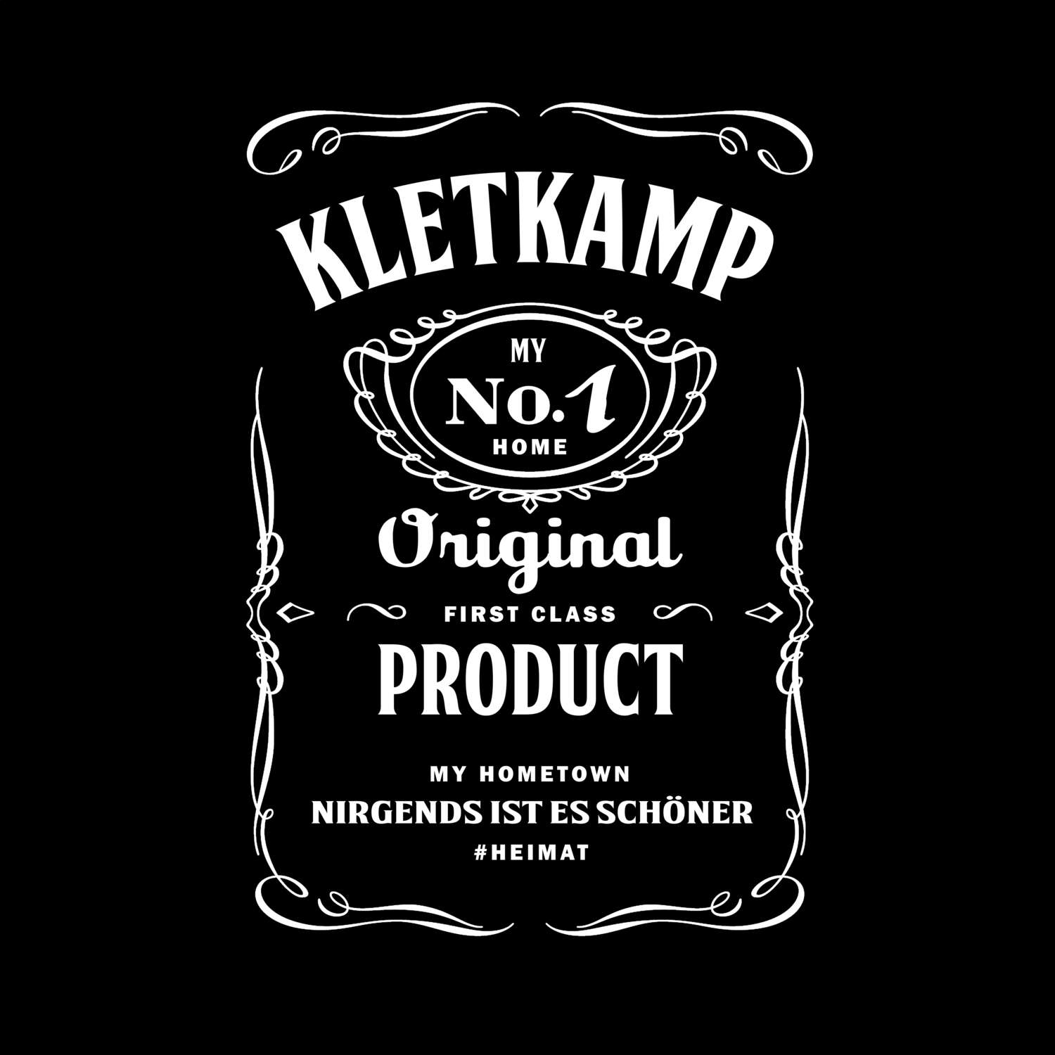 T-Shirt »Jackie« für den Ort »Kletkamp«