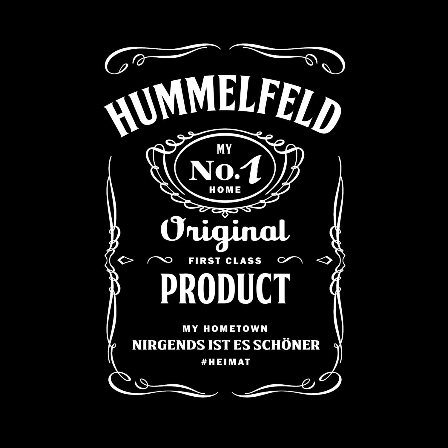 T-Shirt »Jackie« für den Ort »Hummelfeld«