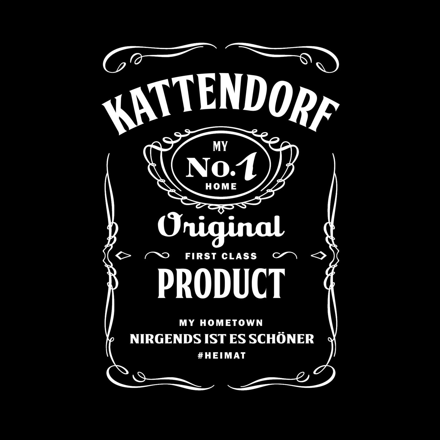 T-Shirt »Jackie« für den Ort »Kattendorf«