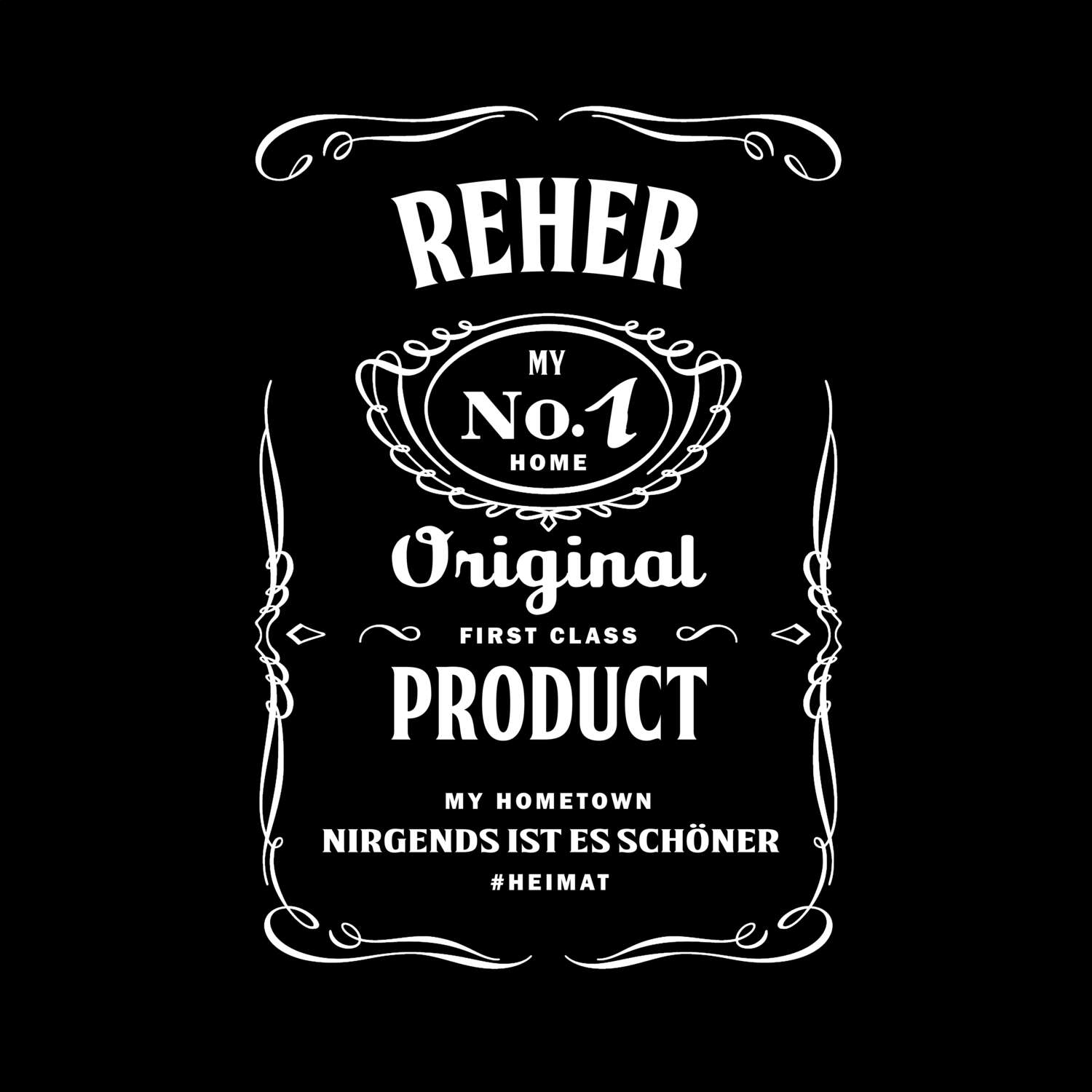 T-Shirt »Jackie« für den Ort »Reher«