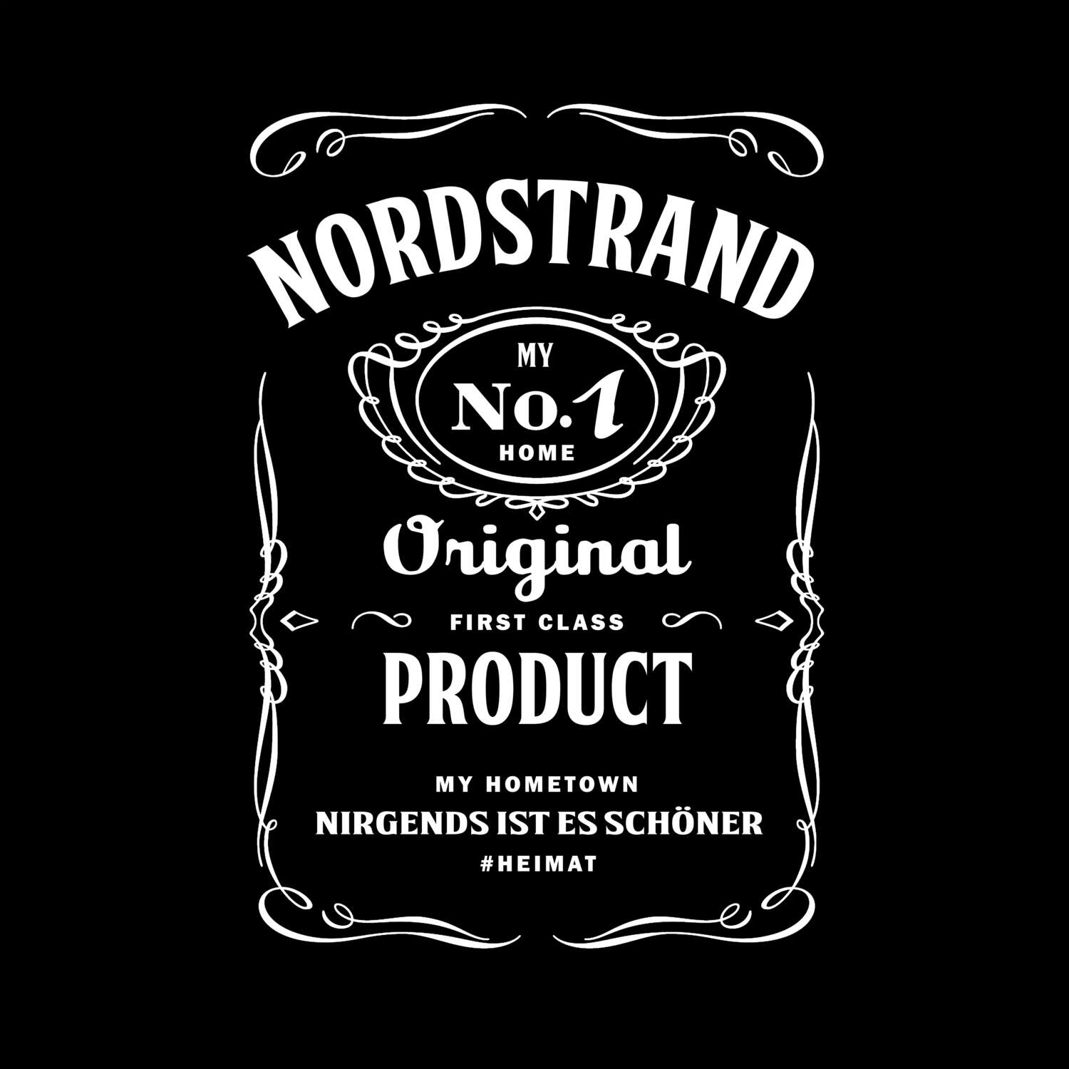 T-Shirt »Jackie« für den Ort »Nordstrand«