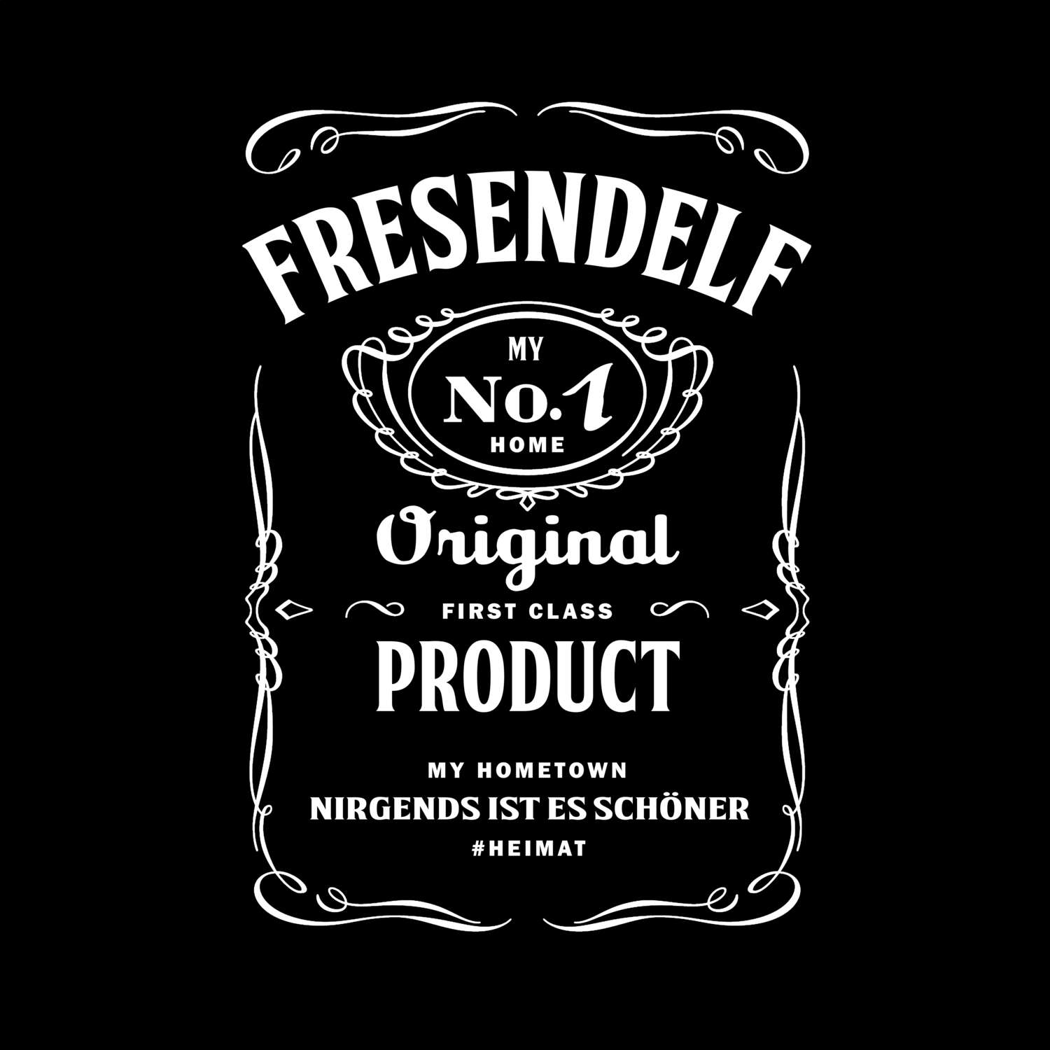 T-Shirt »Jackie« für den Ort »Fresendelf«