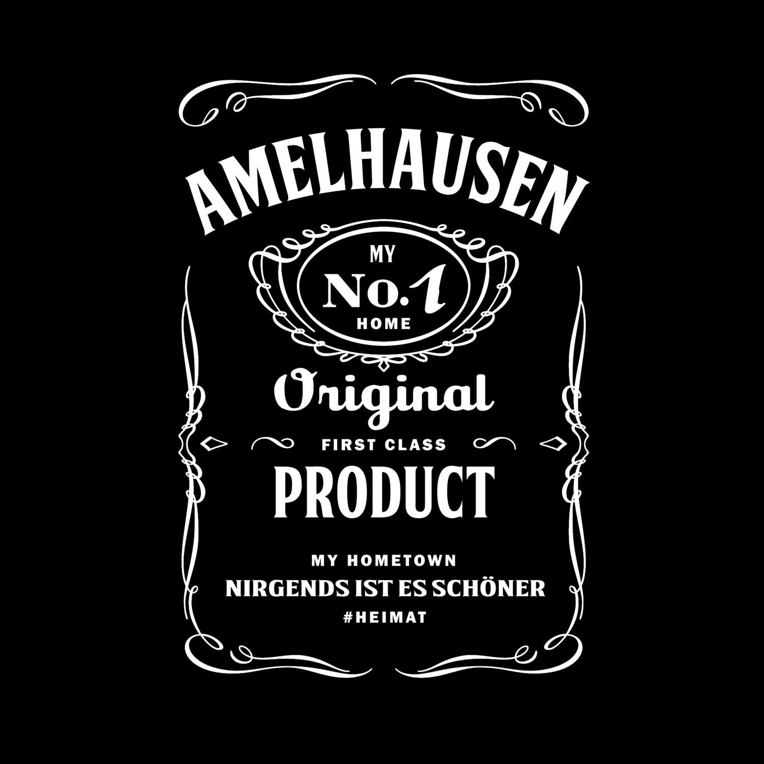 T-Shirt »Jackie« für den Ort »Amelhausen«