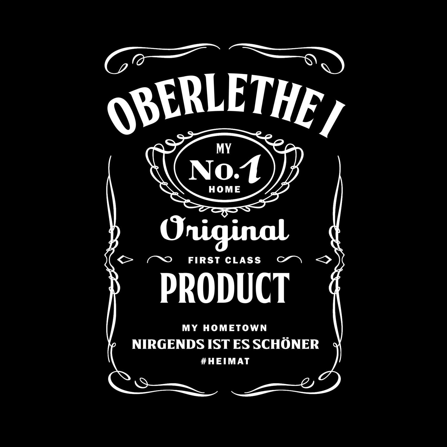 T-Shirt »Jackie« für den Ort »Oberlethe I«