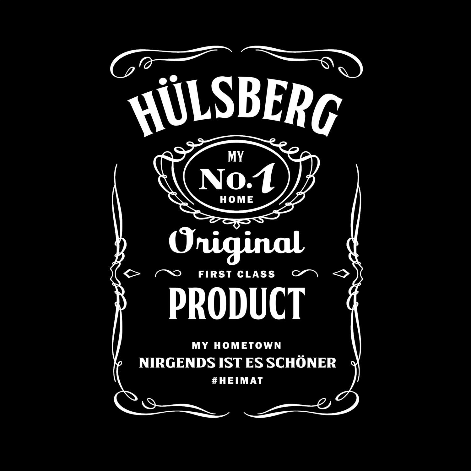 T-Shirt »Jackie« für den Ort »Hülsberg«