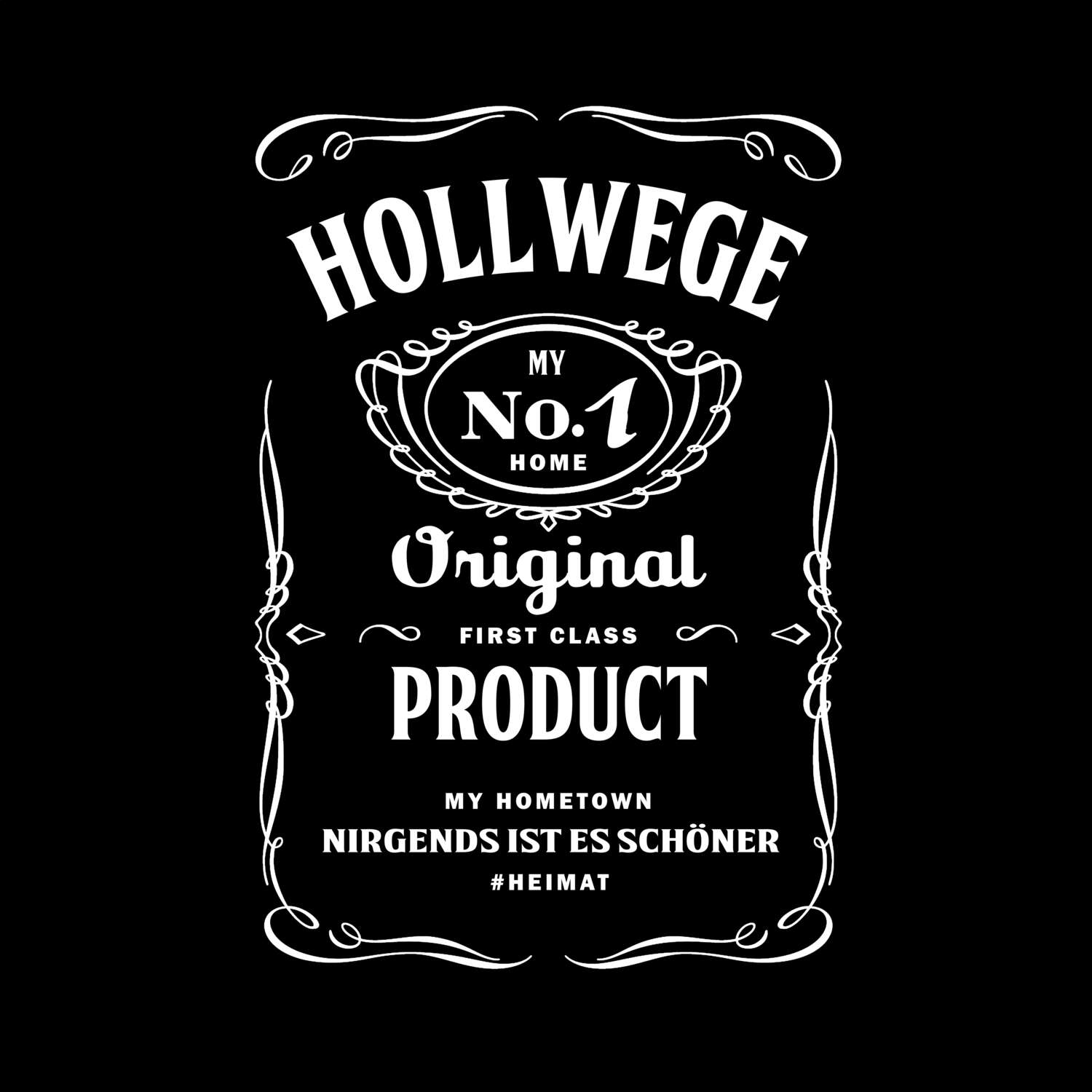 T-Shirt »Jackie« für den Ort »Hollwege«