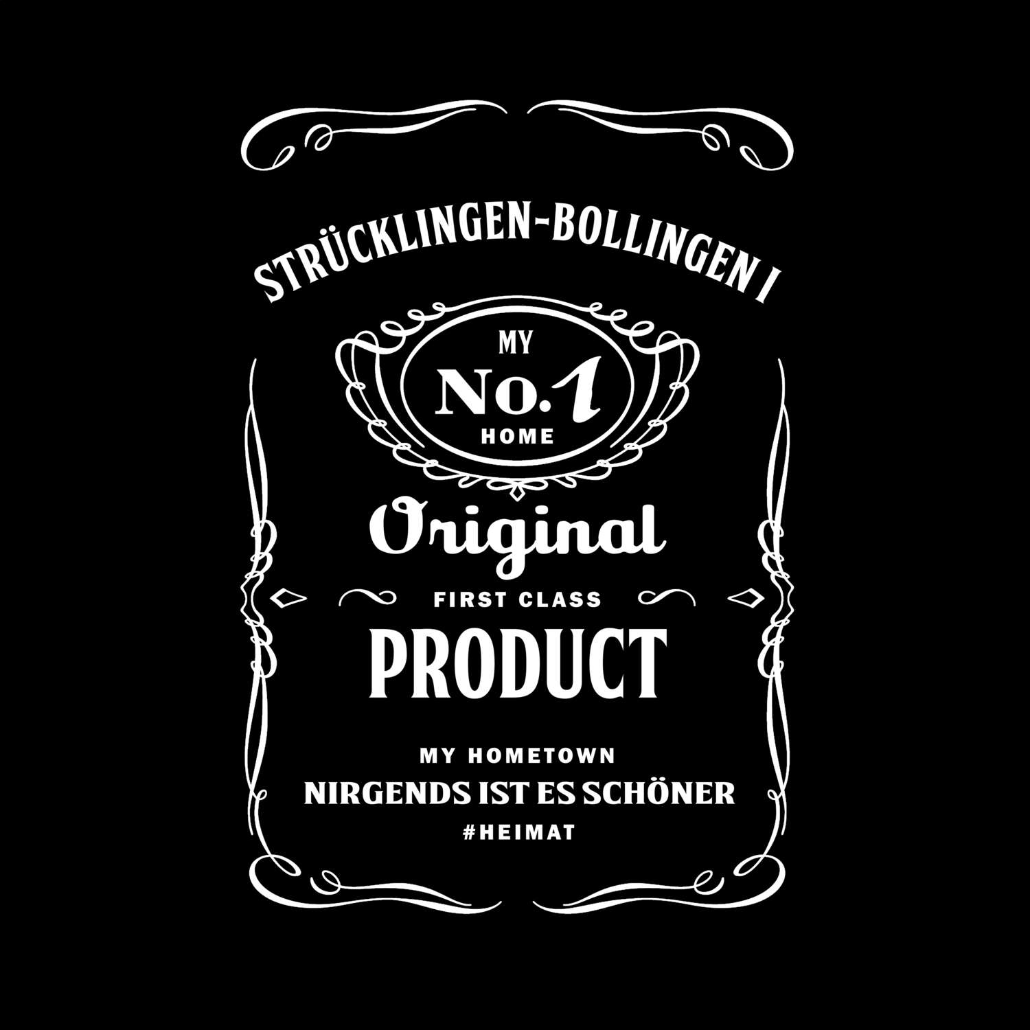 T-Shirt »Jackie« für den Ort »Strücklingen-Bollingen I«