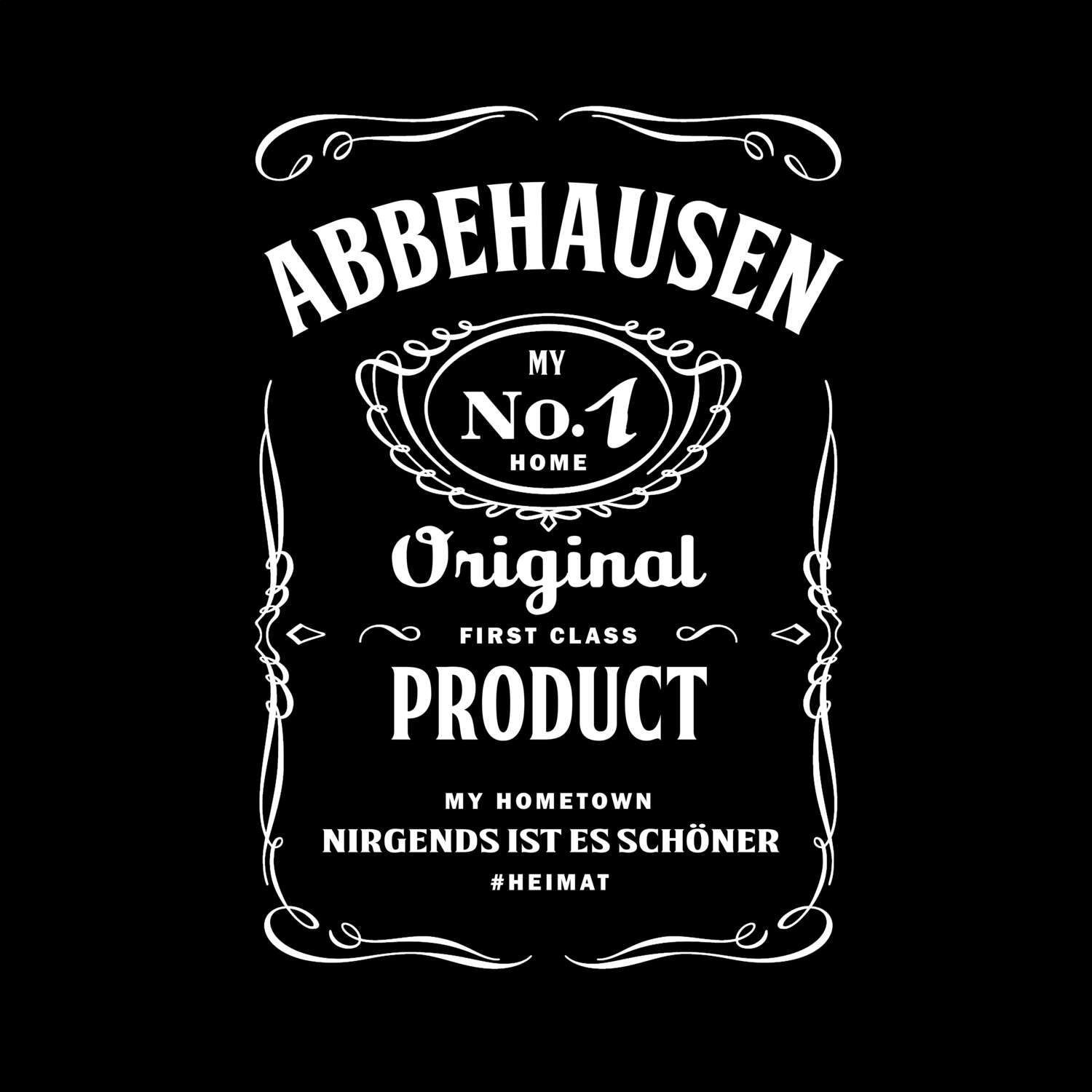 T-Shirt »Jackie« für den Ort »Abbehausen«