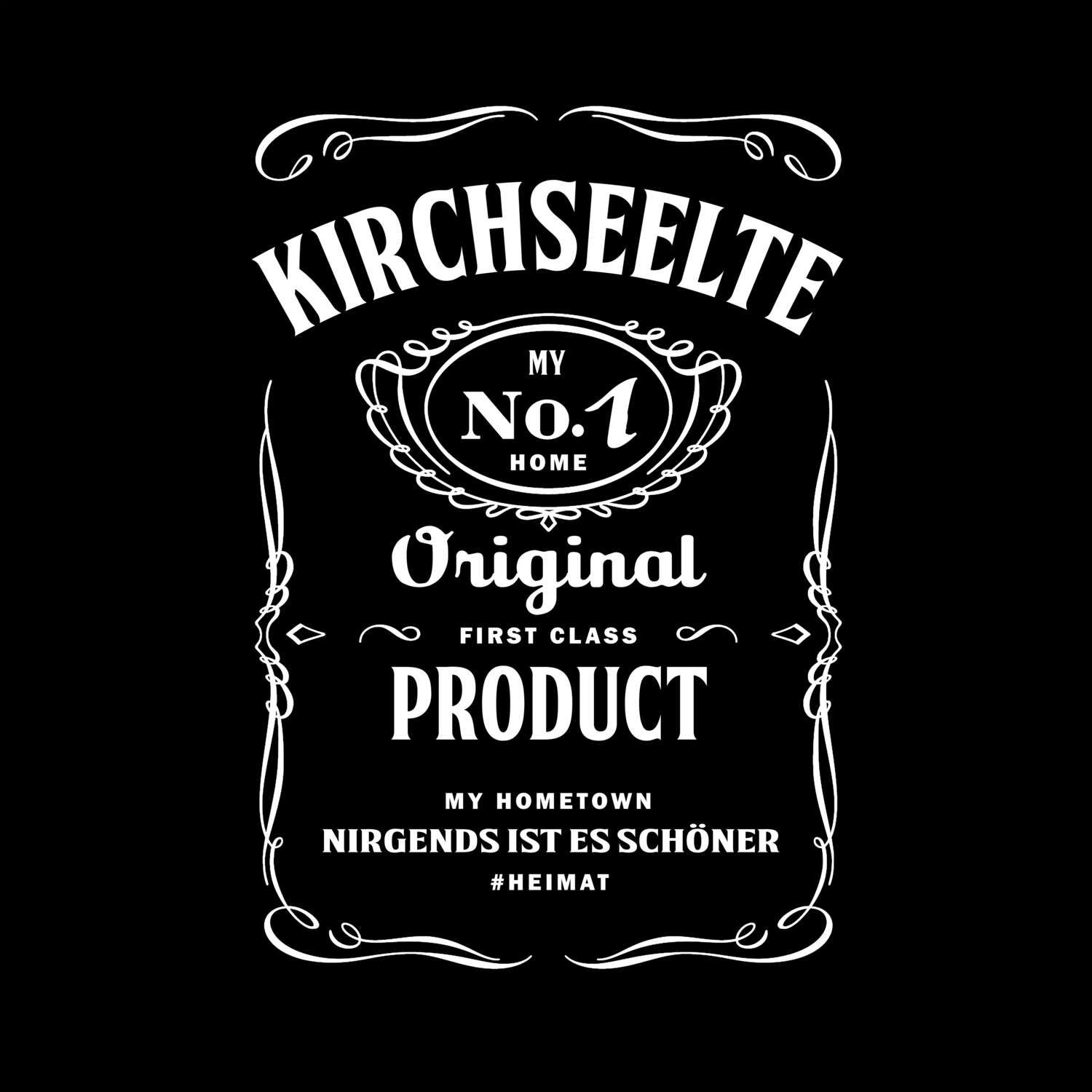 T-Shirt »Jackie« für den Ort »Kirchseelte«