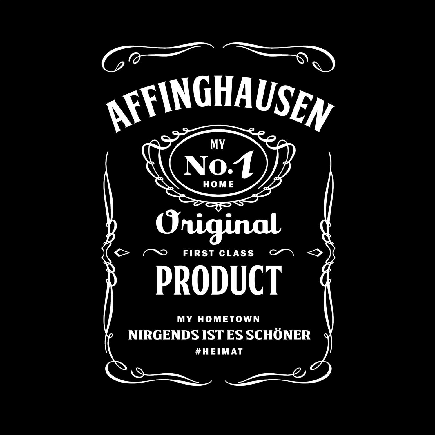 T-Shirt »Jackie« für den Ort »Affinghausen«