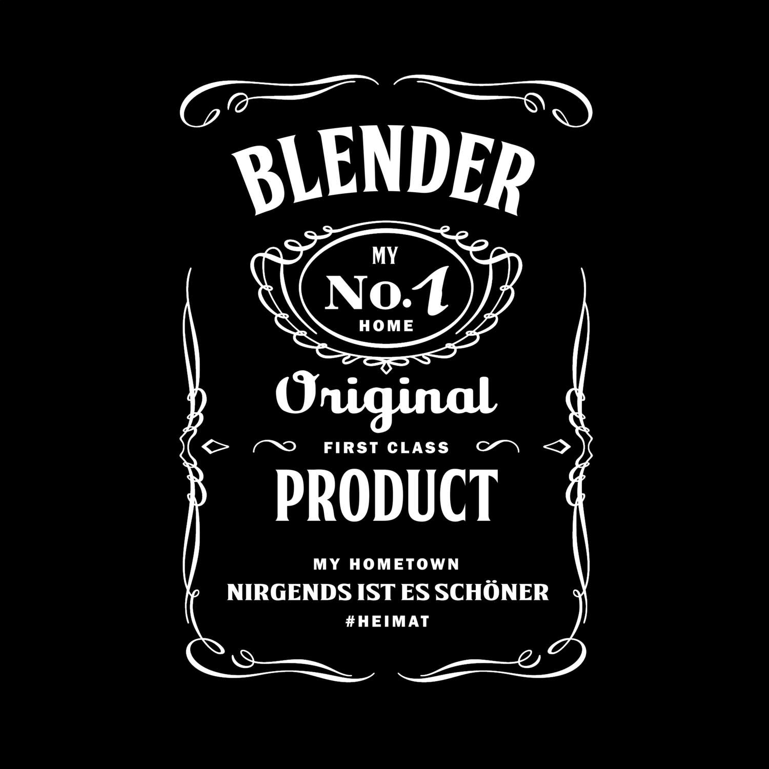 T-Shirt »Jackie« für den Ort »Blender«